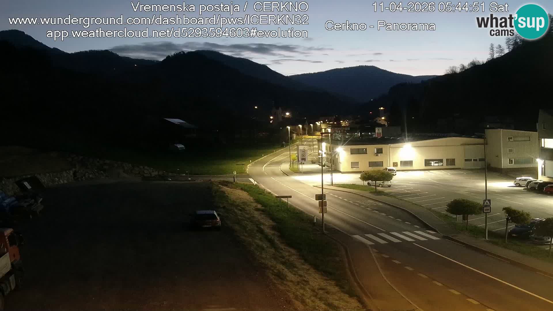 Cerkno ulaz u grad – Kamera uživo