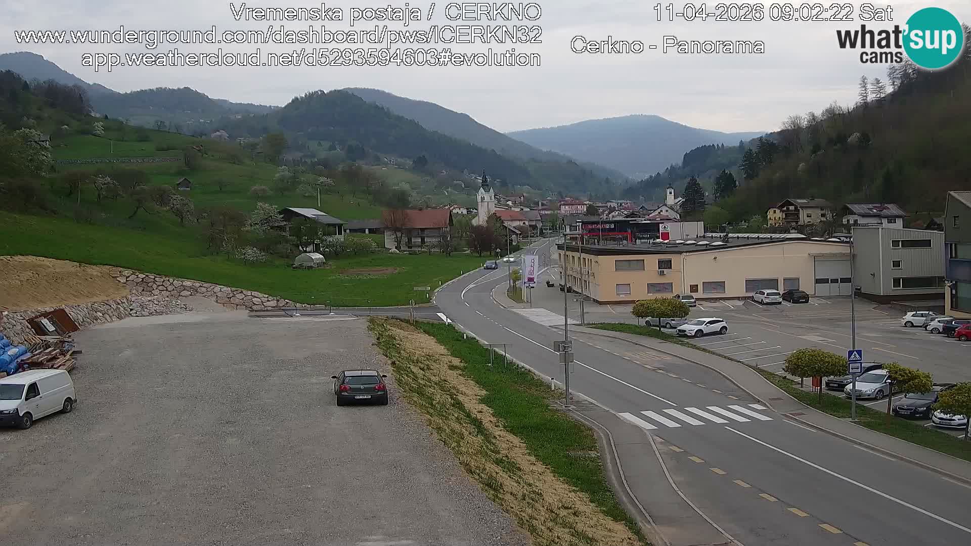 Cerkno vhod v mesto