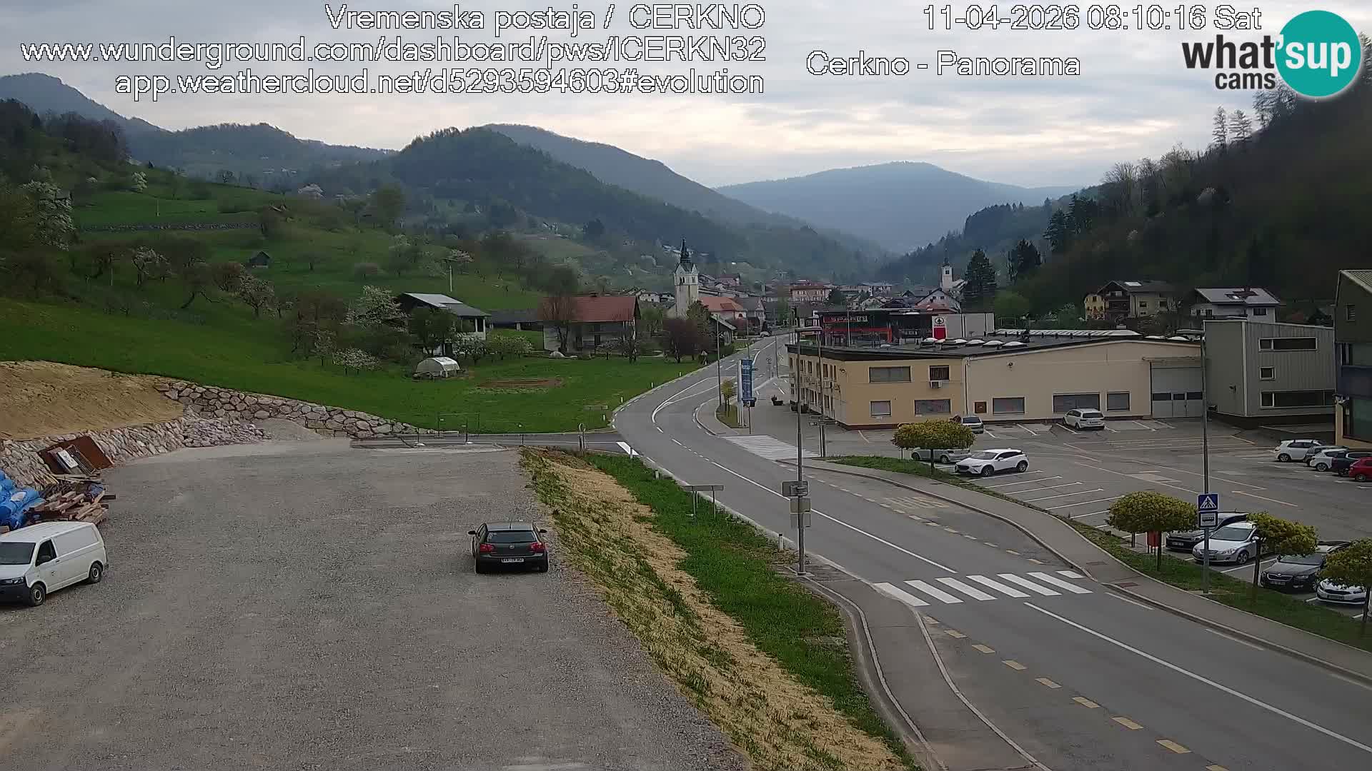 Webcam Ingresso Città di Cerkno