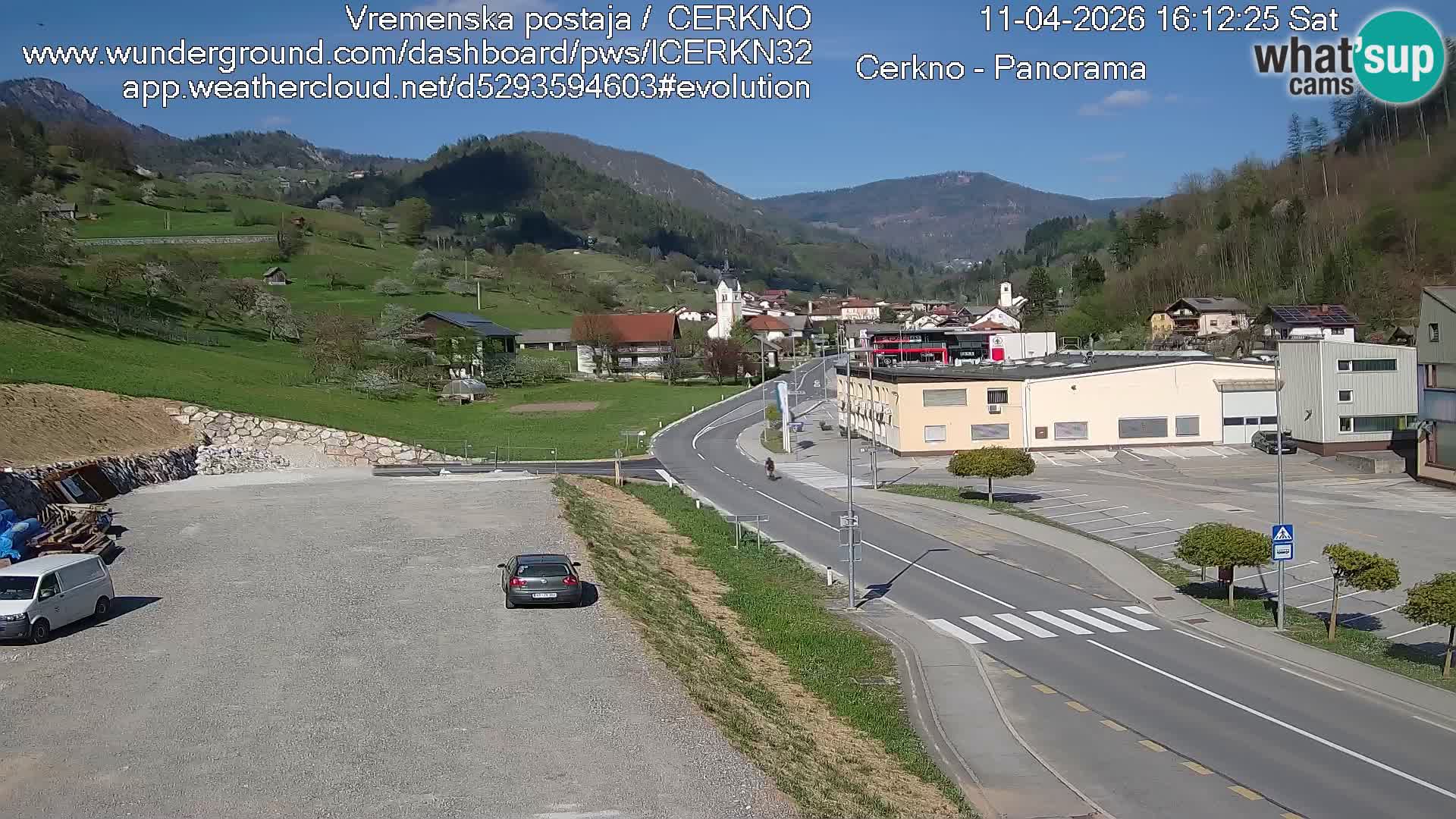 Cerkno Stadteingang Live-Webcam