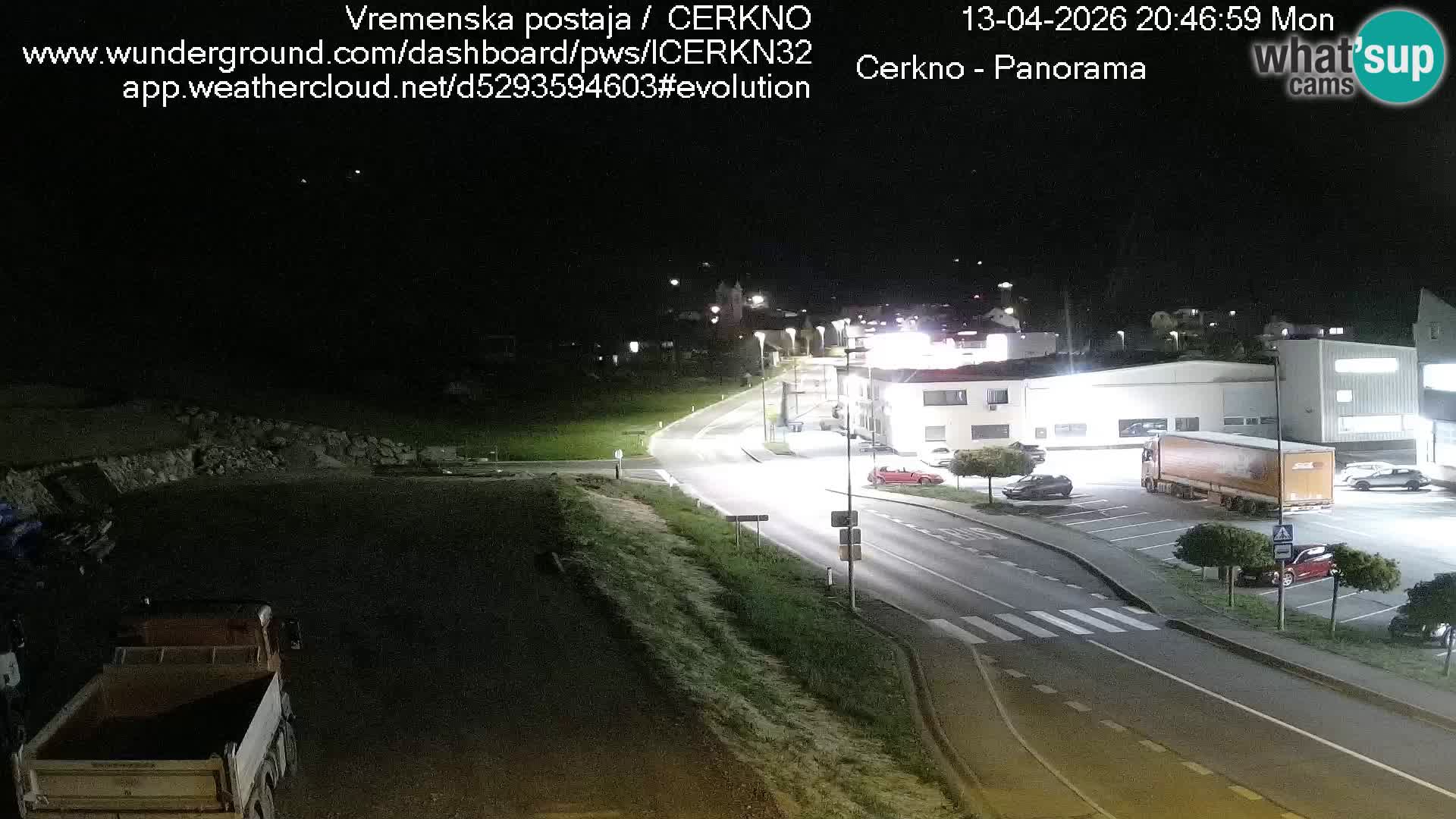Cerkno Stadteingang Live-Webcam