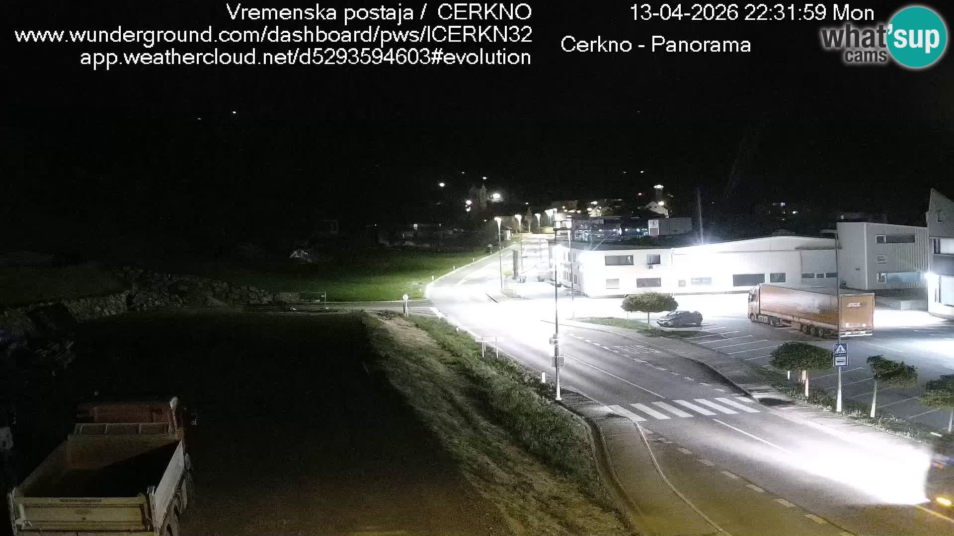 Cerkno Stadteingang Live-Webcam