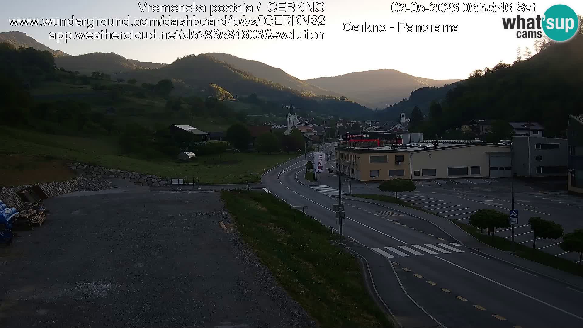 Cerkno vhod v mesto