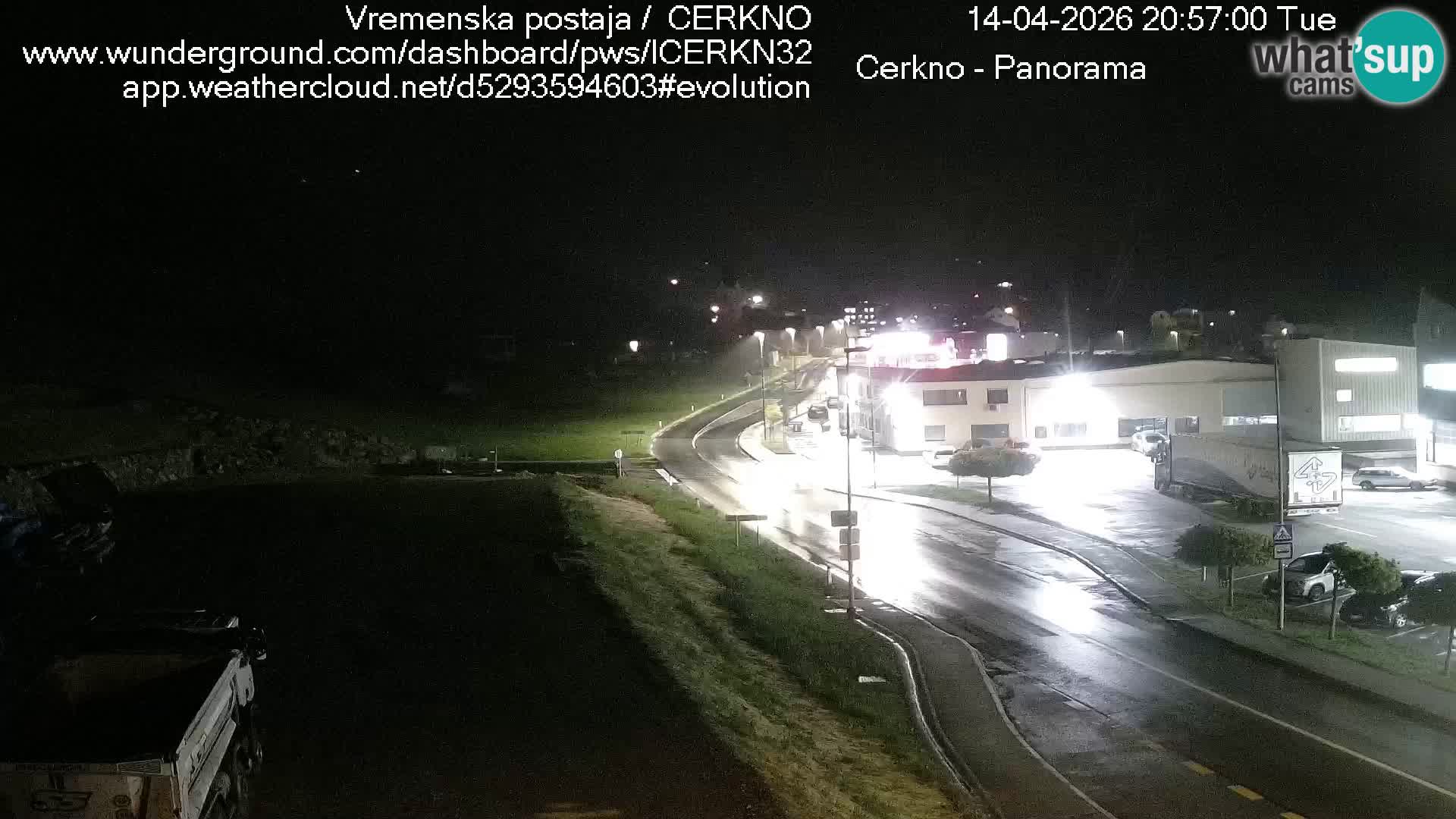 Cerkno Stadteingang Live-Webcam