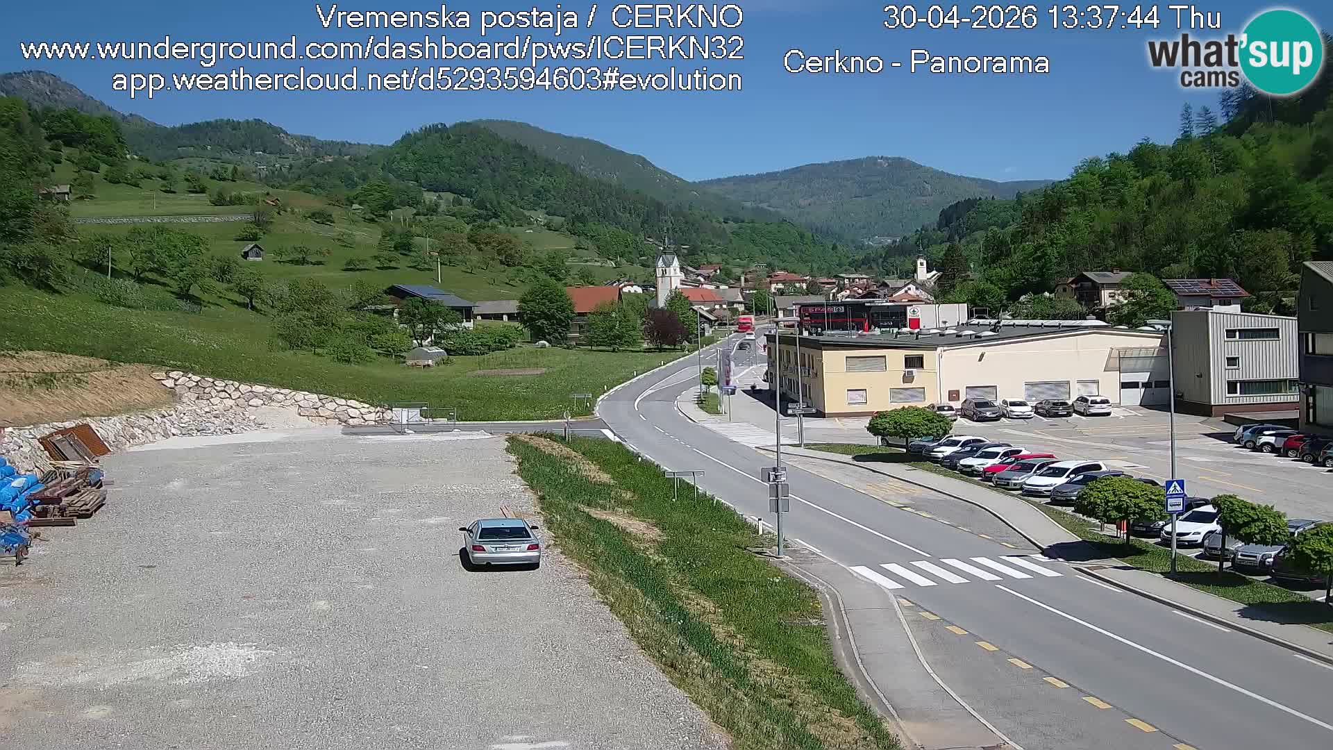 Cerkno vhod v mesto