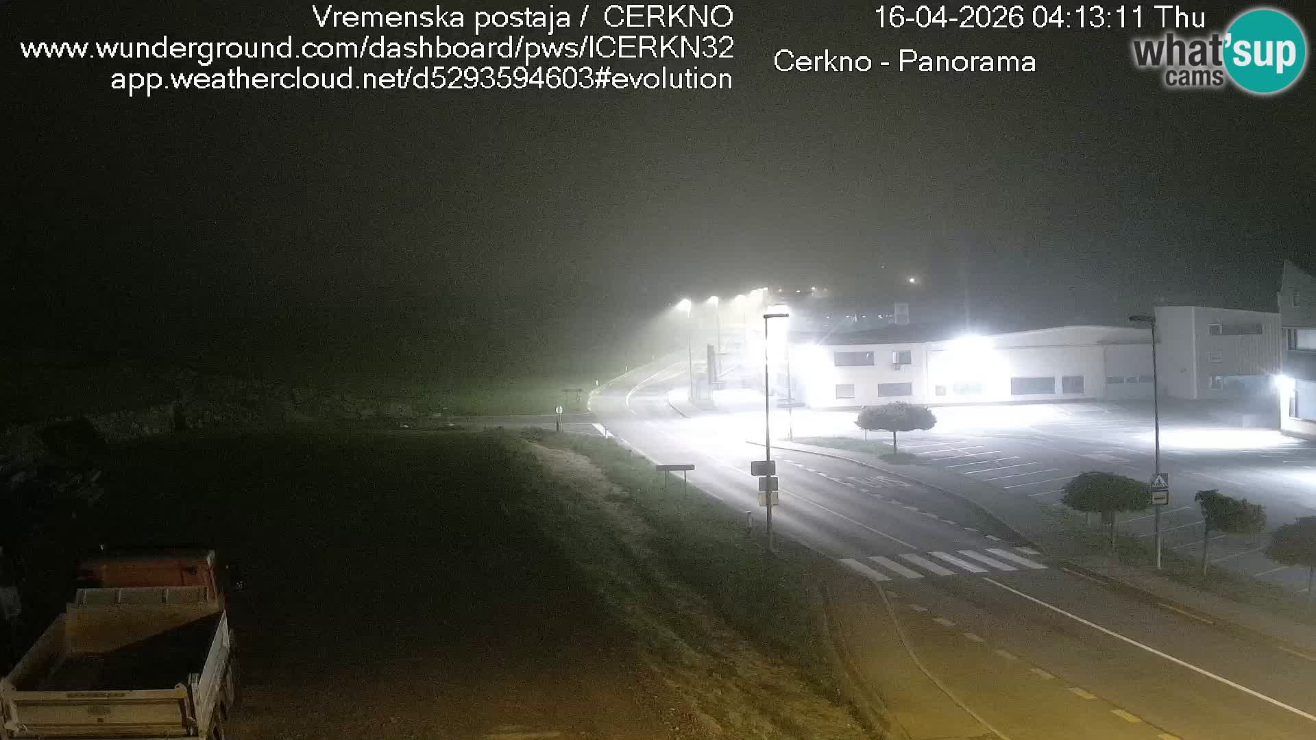 Cerkno entrada a la ciudad Webcam en vivo