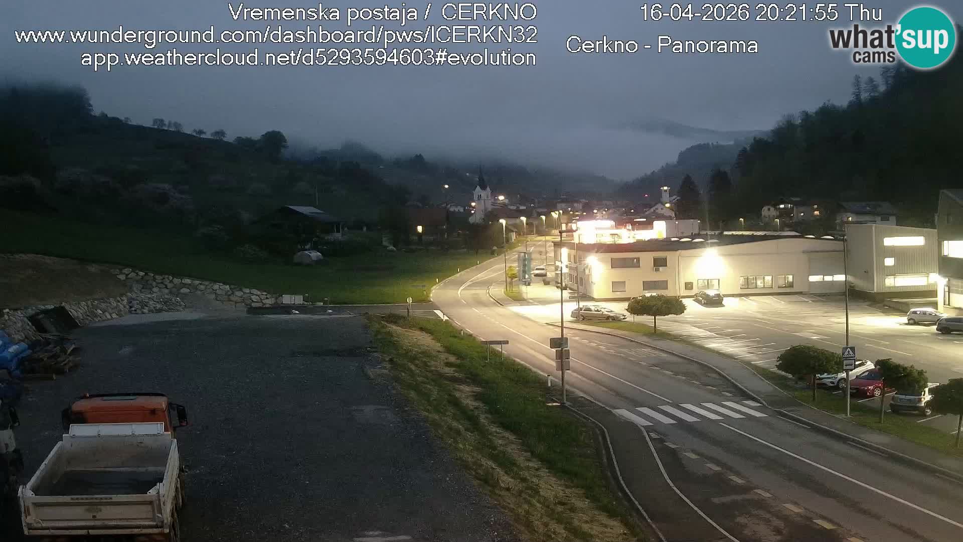 Cerkno Stadteingang Live-Webcam