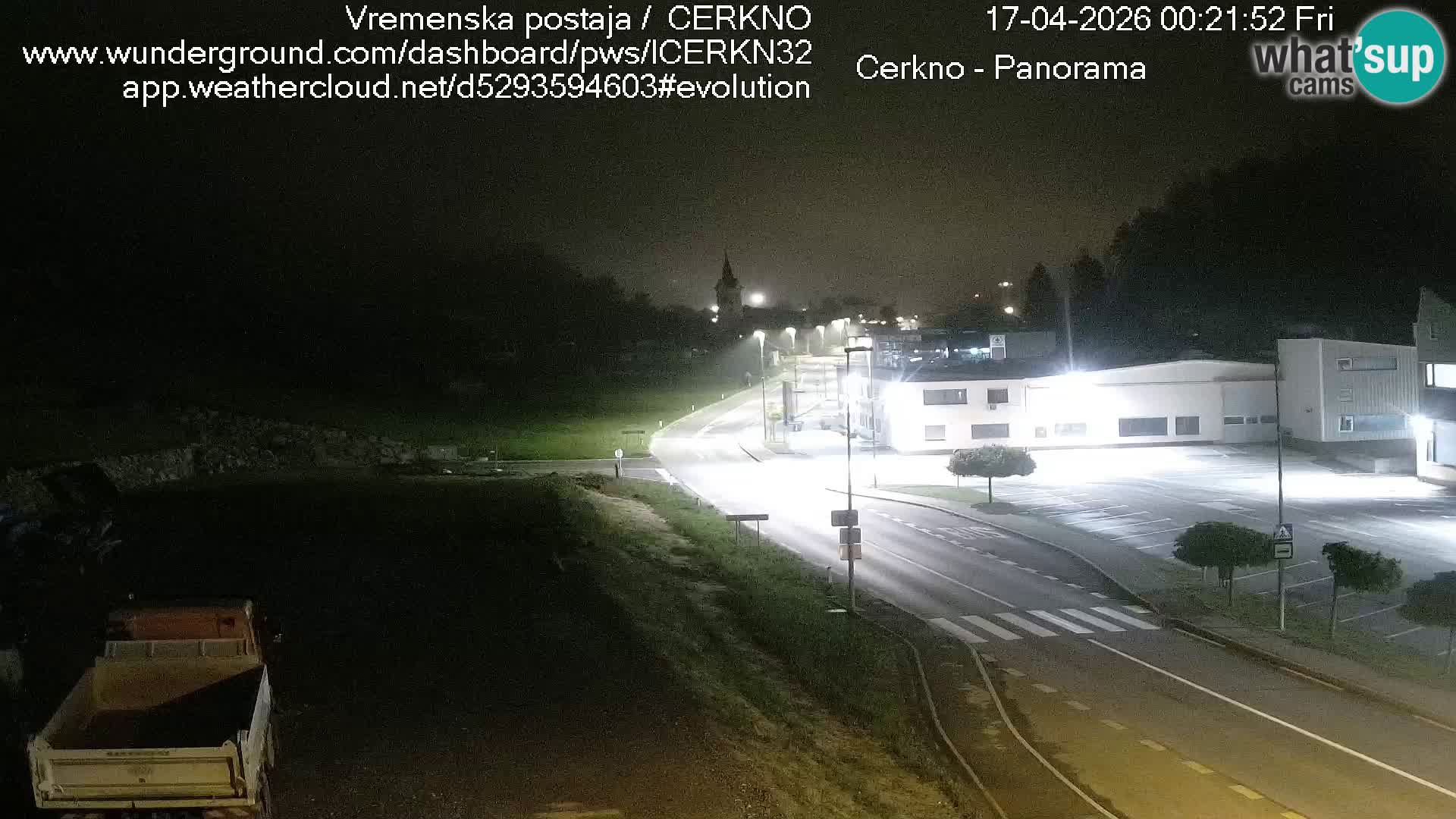 Webcam Ingresso Città di Cerkno