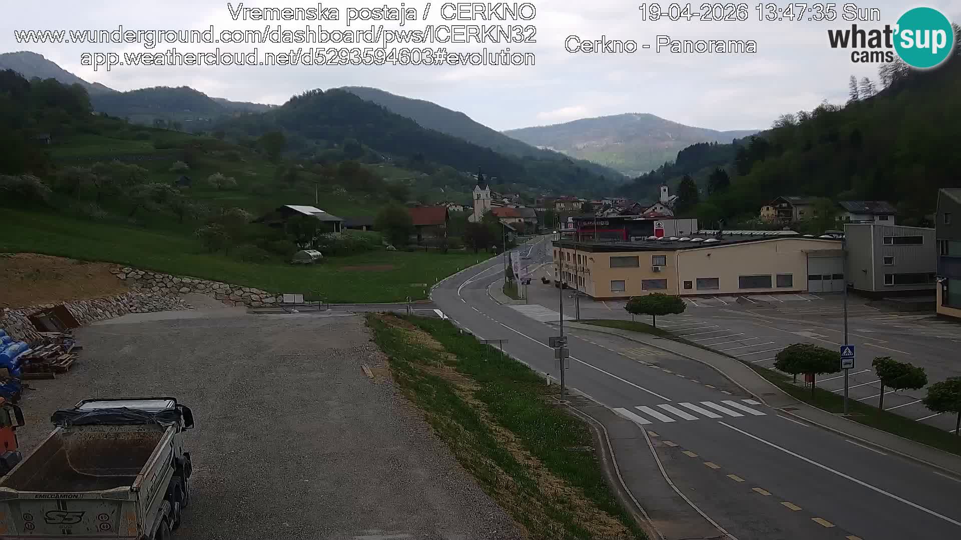 Webcam Ingresso Città di Cerkno
