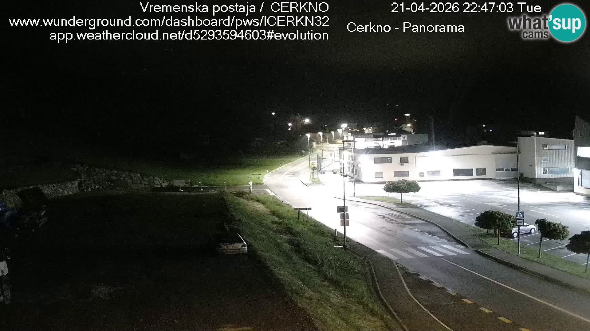 Cerkno ulaz u grad – Kamera uživo