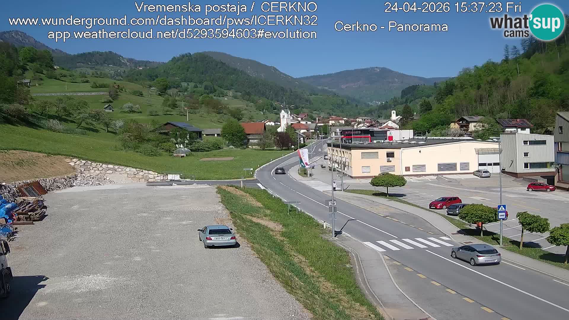 Cerkno vhod v mesto