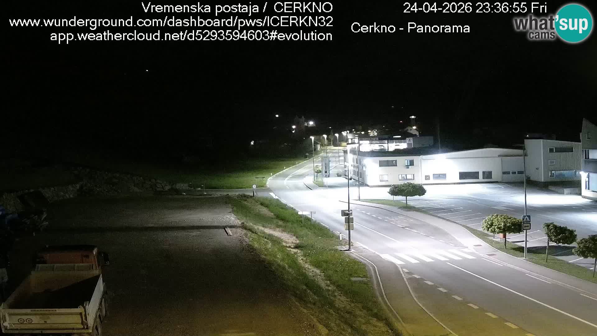 Cerkno ulaz u grad – Kamera uživo