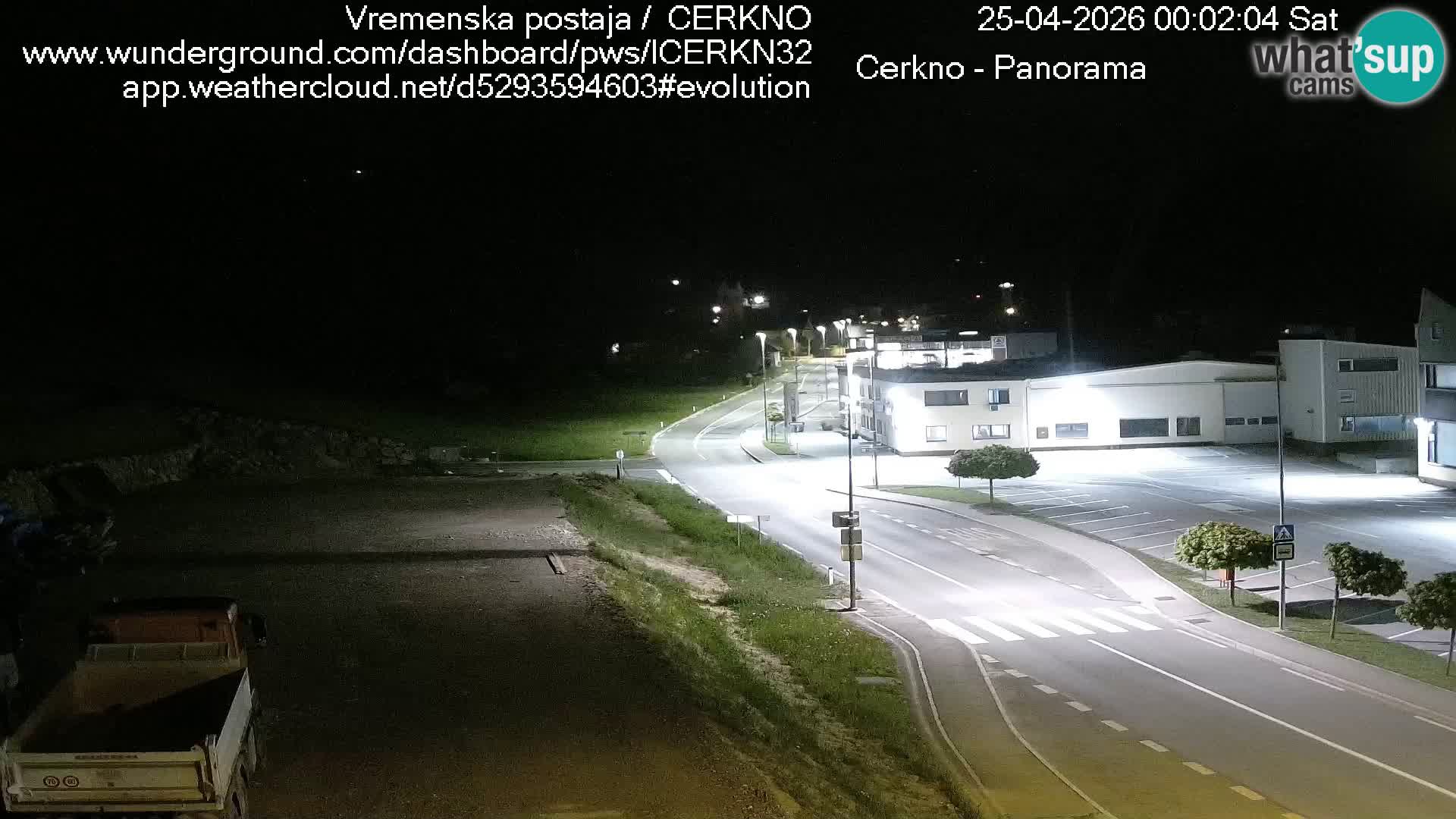 Cerkno ulaz u grad – Kamera uživo