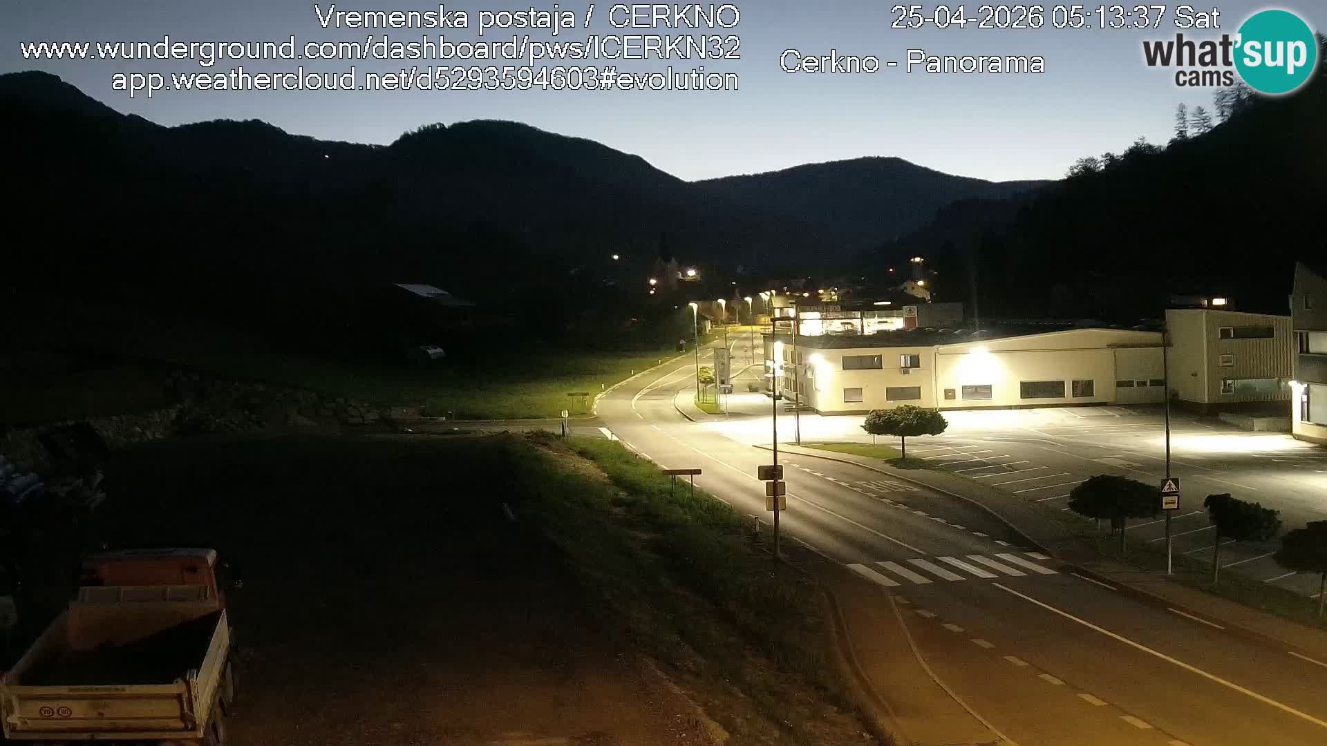 Cerkno Stadteingang Live-Webcam