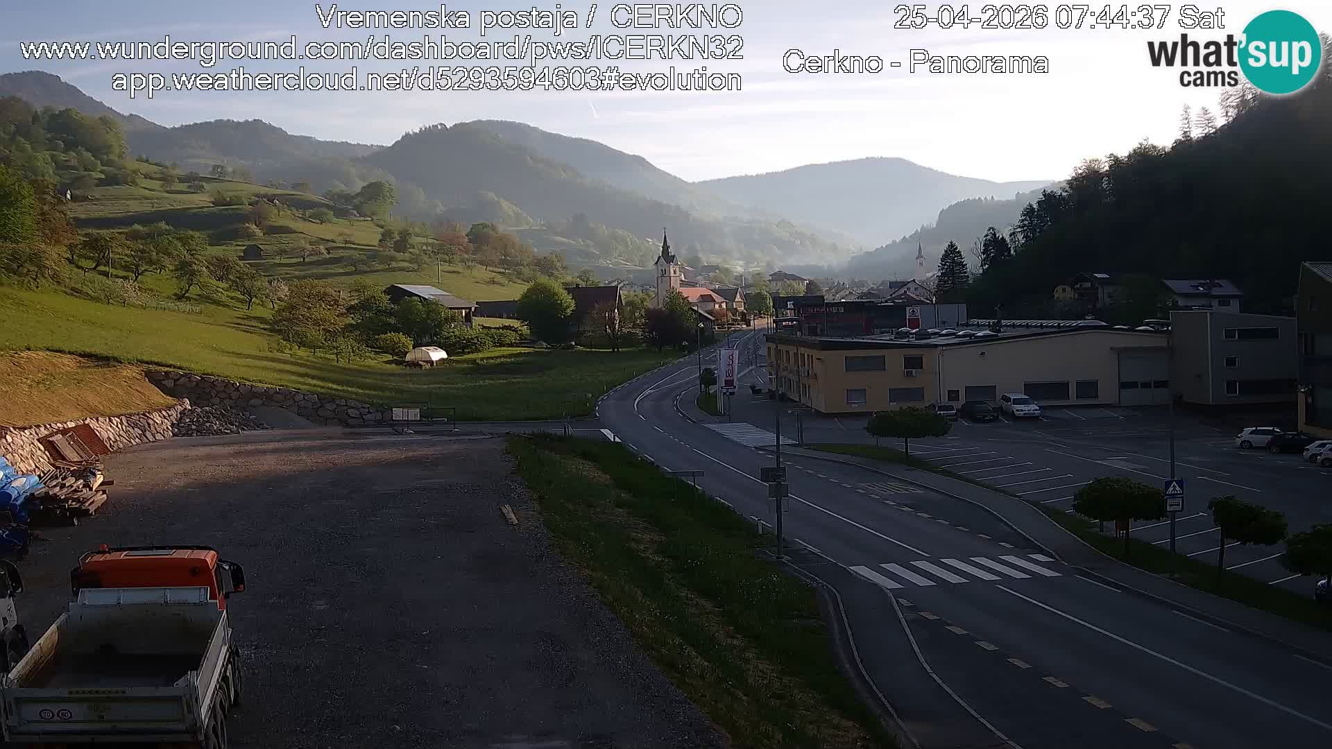 Webcam Ingresso Città di Cerkno