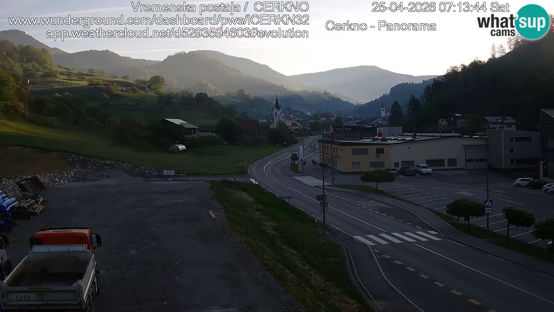 Cerkno Stadteingang Live-Webcam