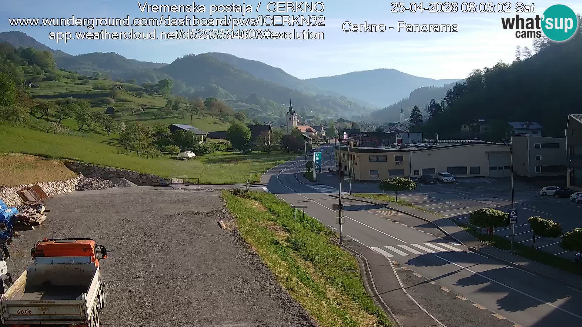 Webcam Ingresso Città di Cerkno
