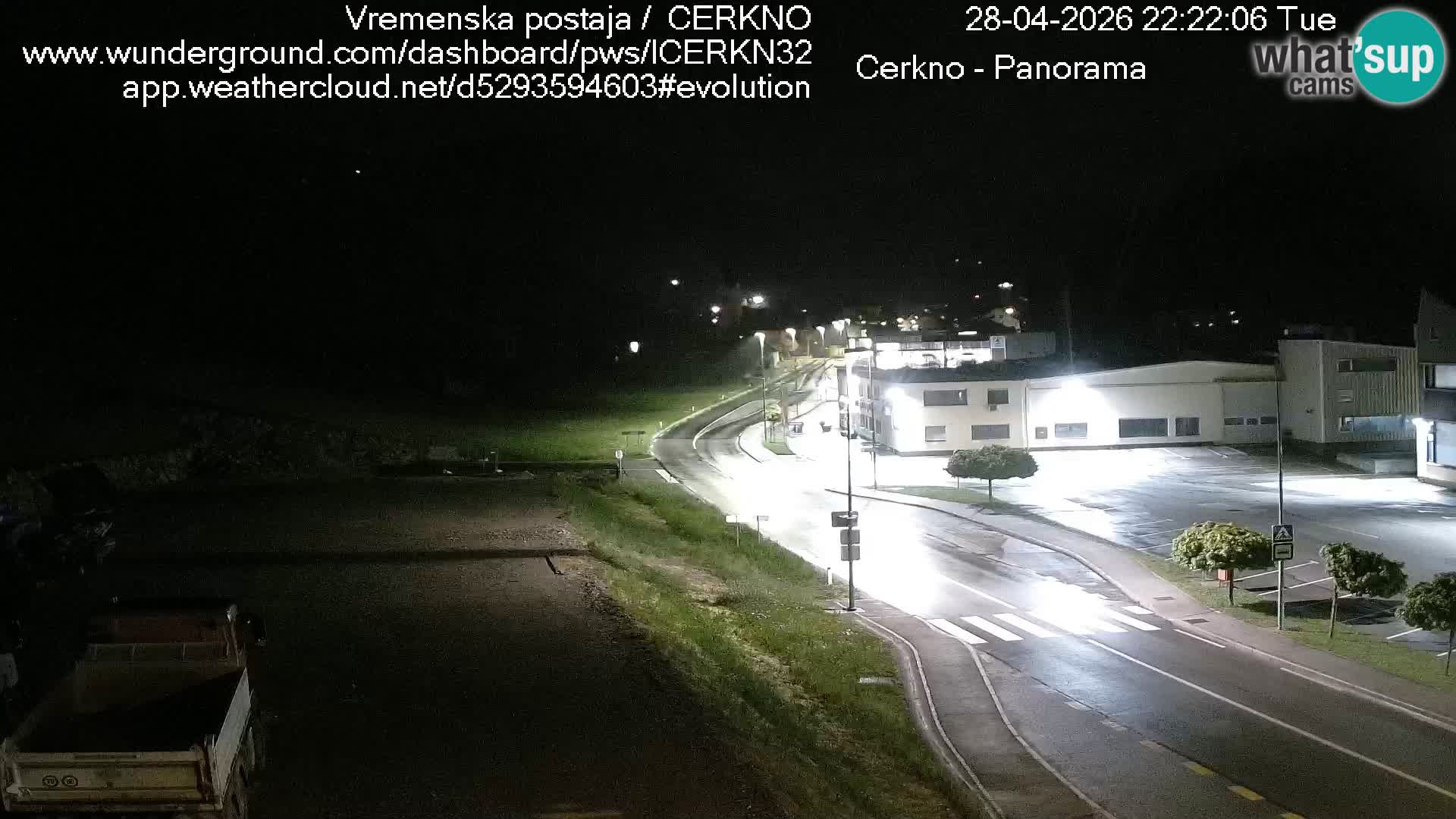 Cerkno ulaz u grad – Kamera uživo