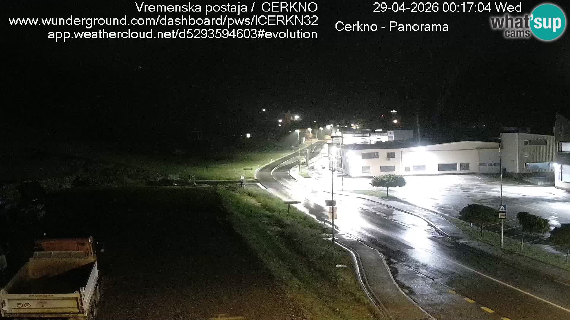 Cerkno ulaz u grad – Kamera uživo