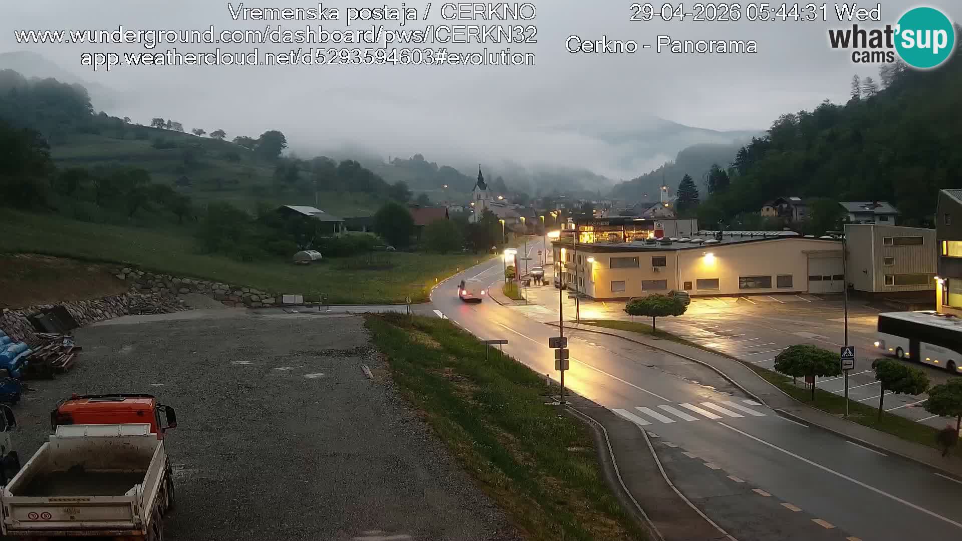 Webcam Ingresso Città di Cerkno
