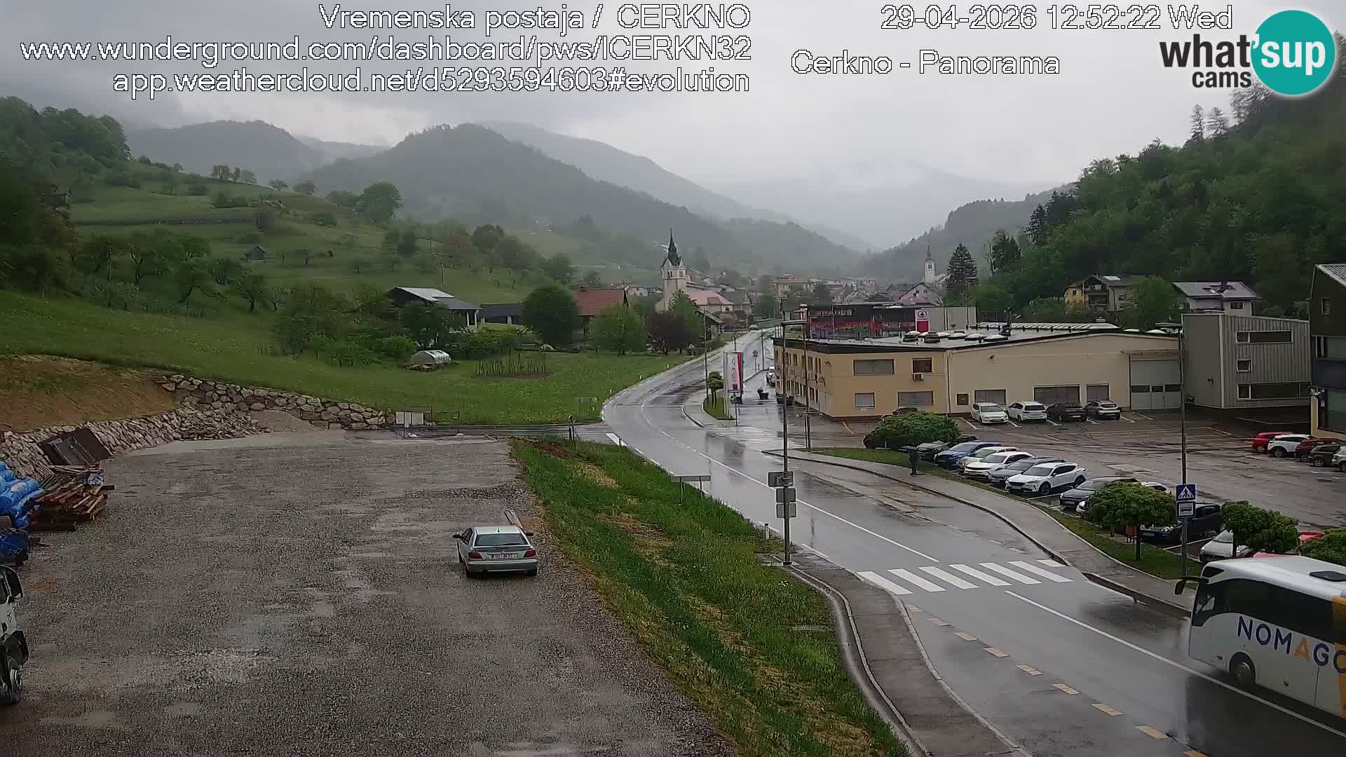 Webcam Ingresso Città di Cerkno