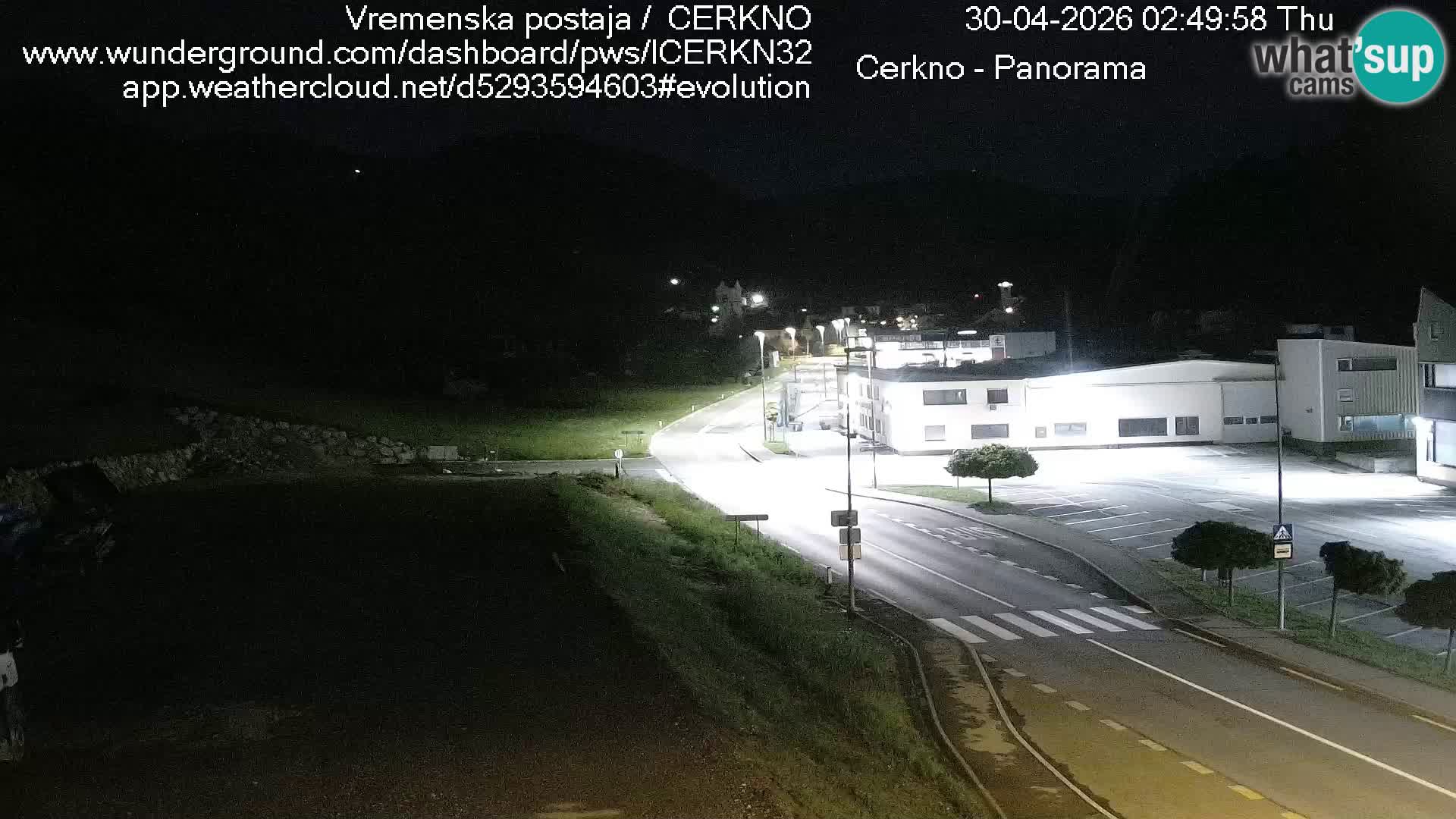 Webcam Ingresso Città di Cerkno