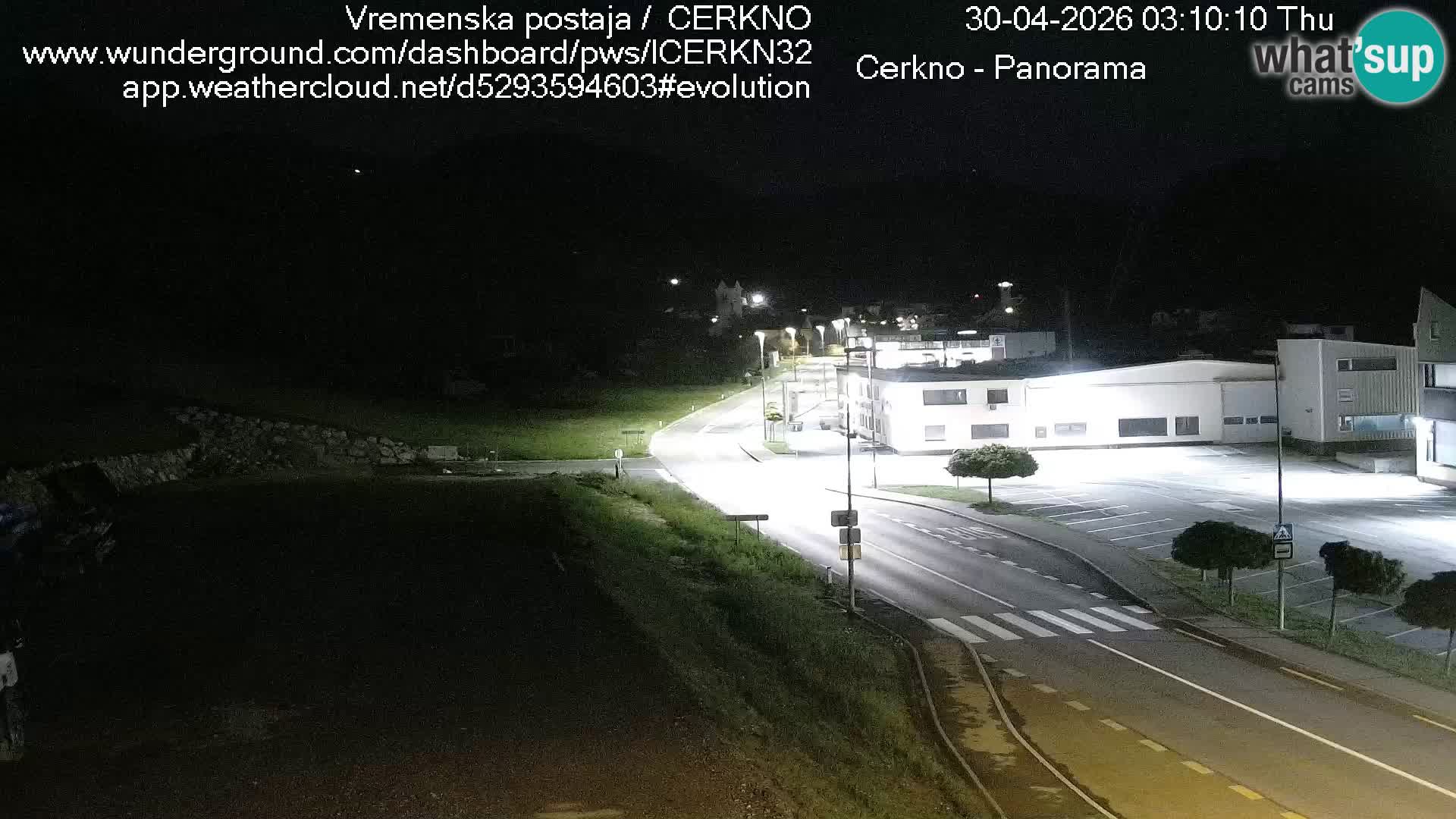 Cerkno Stadteingang Live-Webcam