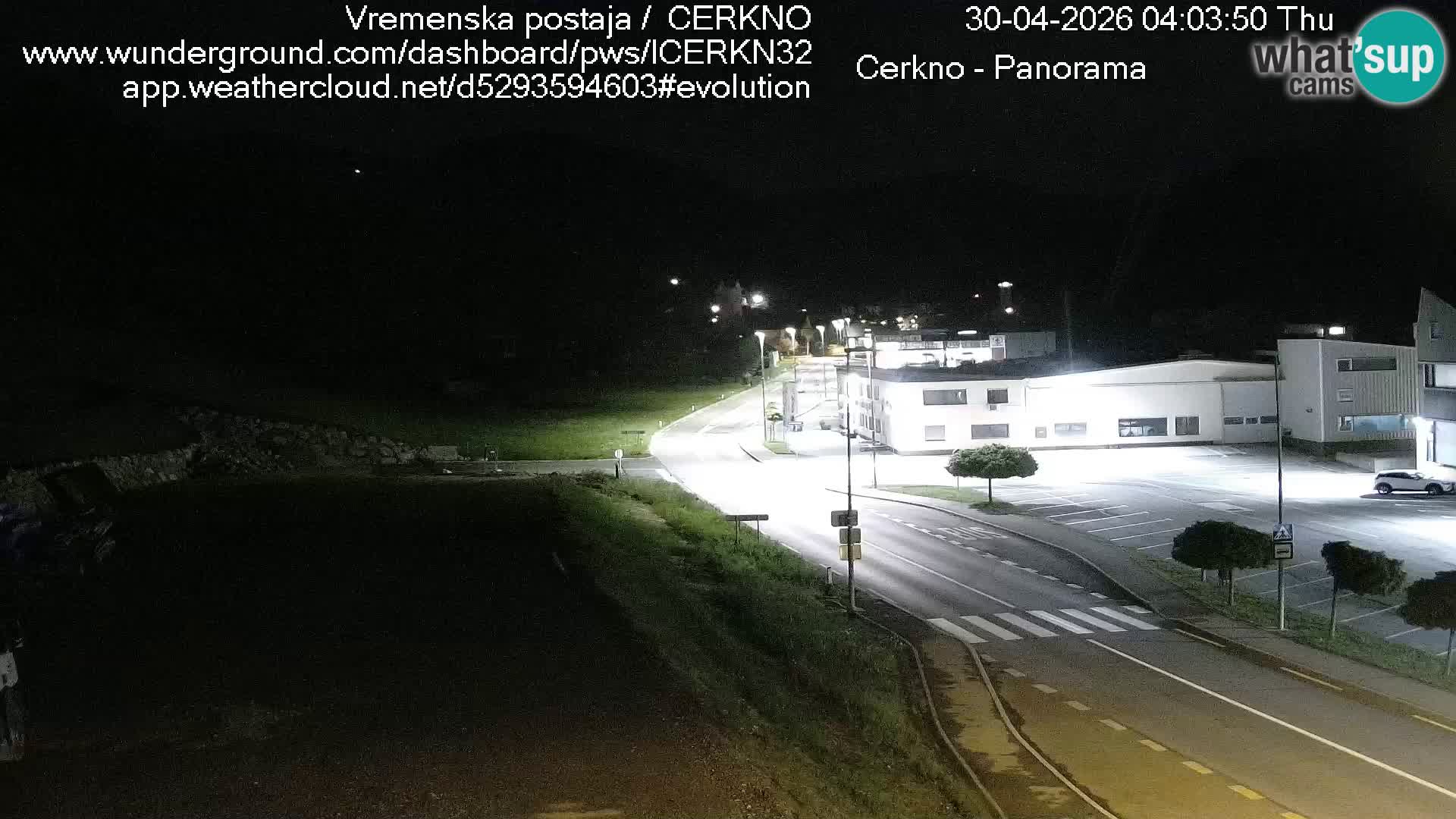 Webcam Ingresso Città di Cerkno