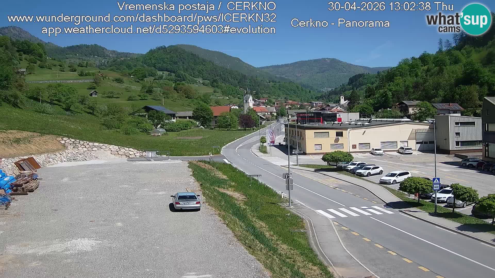 Cerkno vhod v mesto