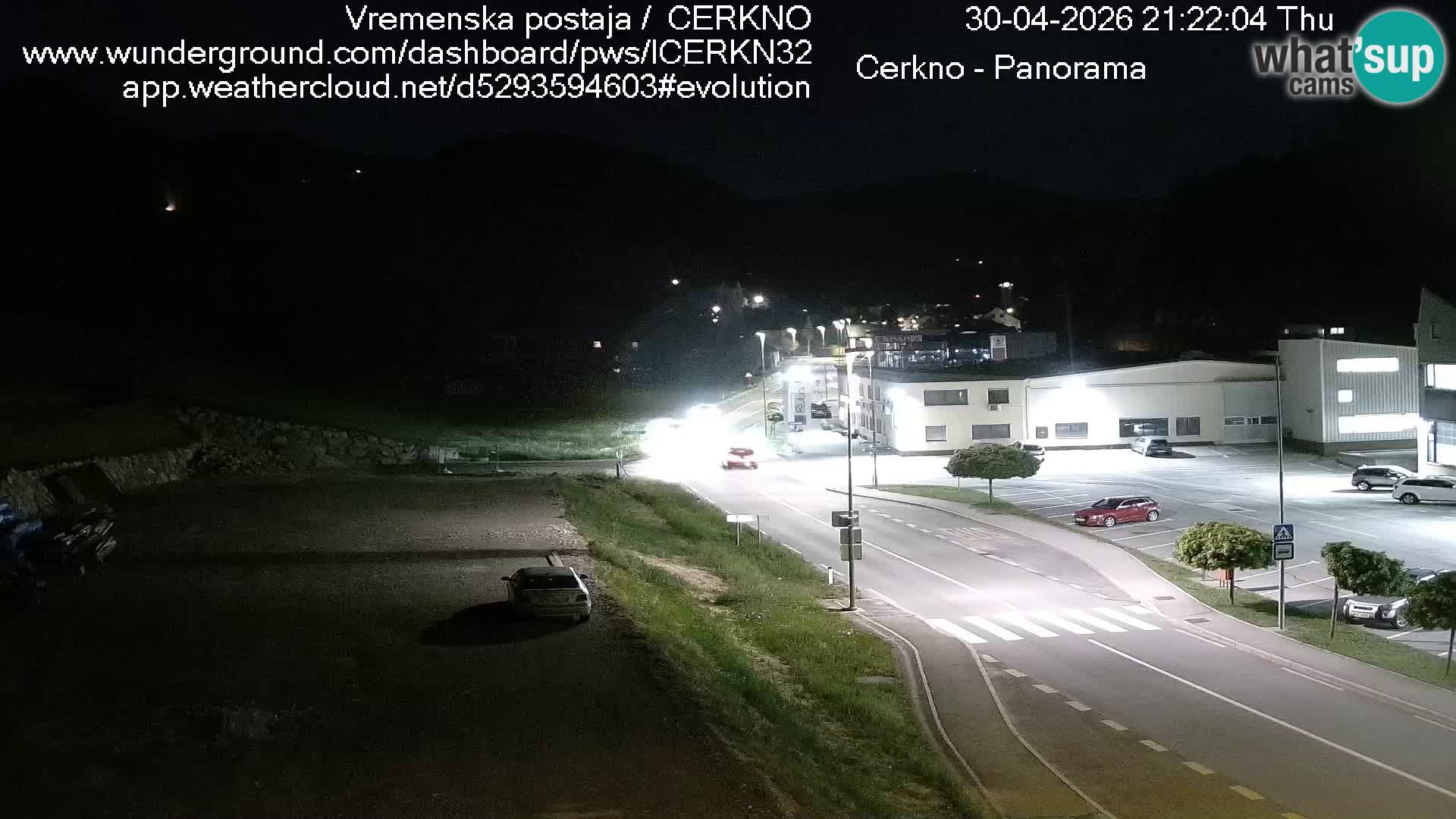 Cerkno Stadteingang Live-Webcam