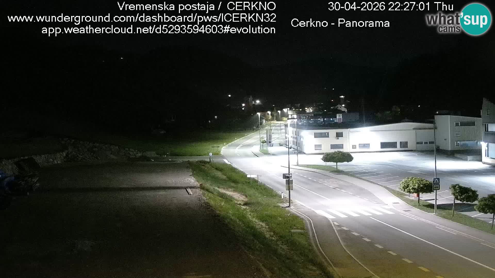 Webcam Ingresso Città di Cerkno