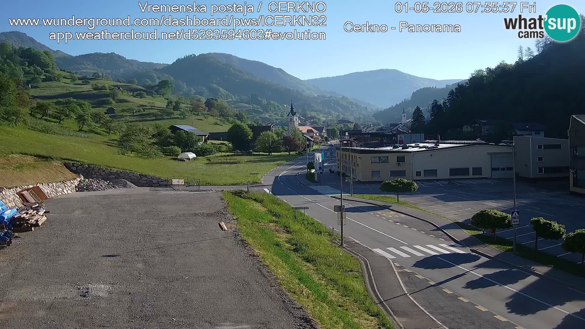 Cerkno vhod v mesto