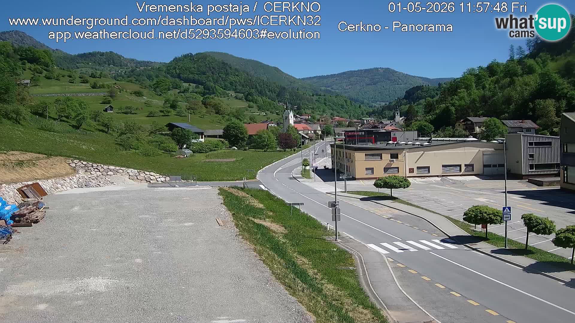 Cerkno vhod v mesto