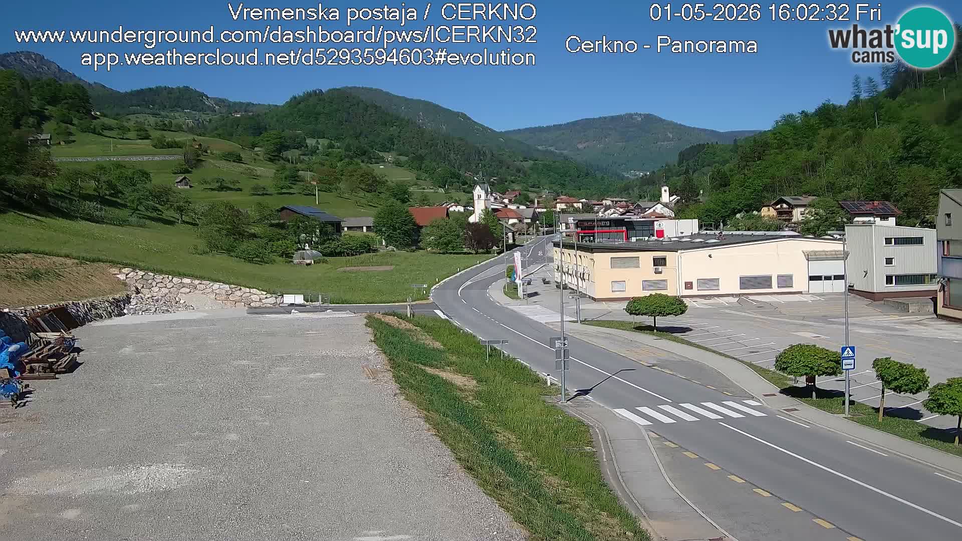 Cerkno vhod v mesto