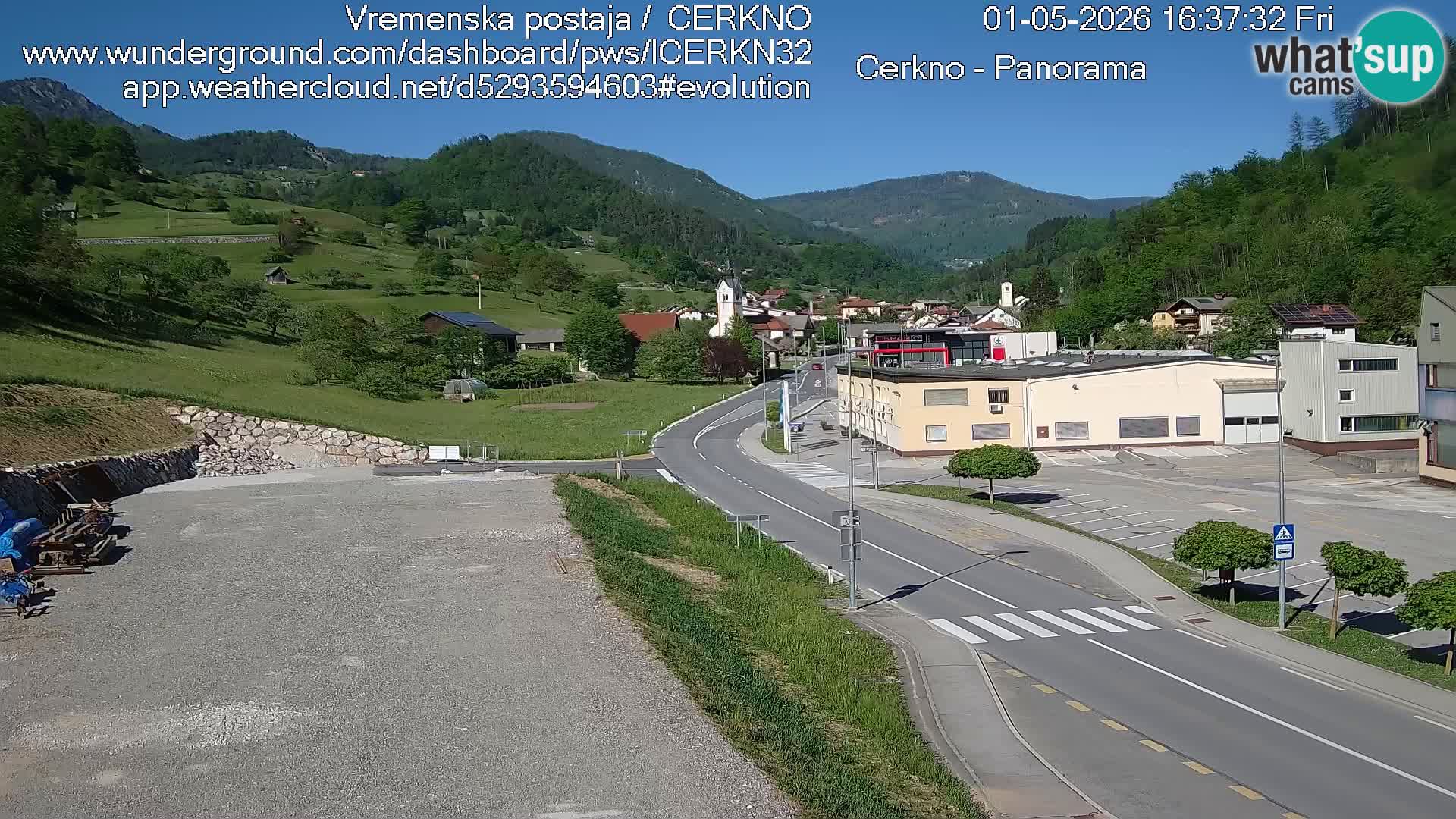 Cerkno vhod v mesto