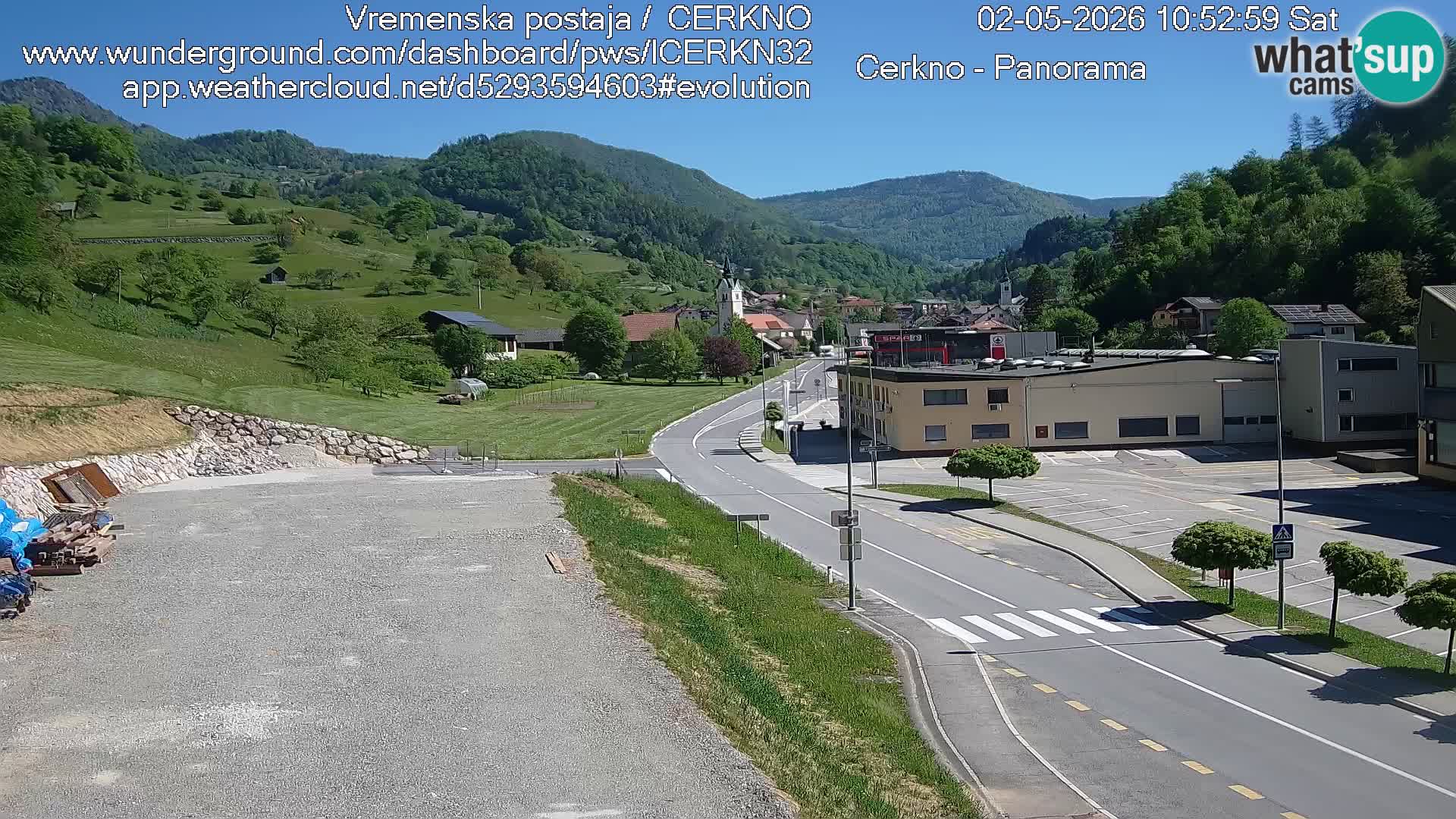 Cerkno vhod v mesto