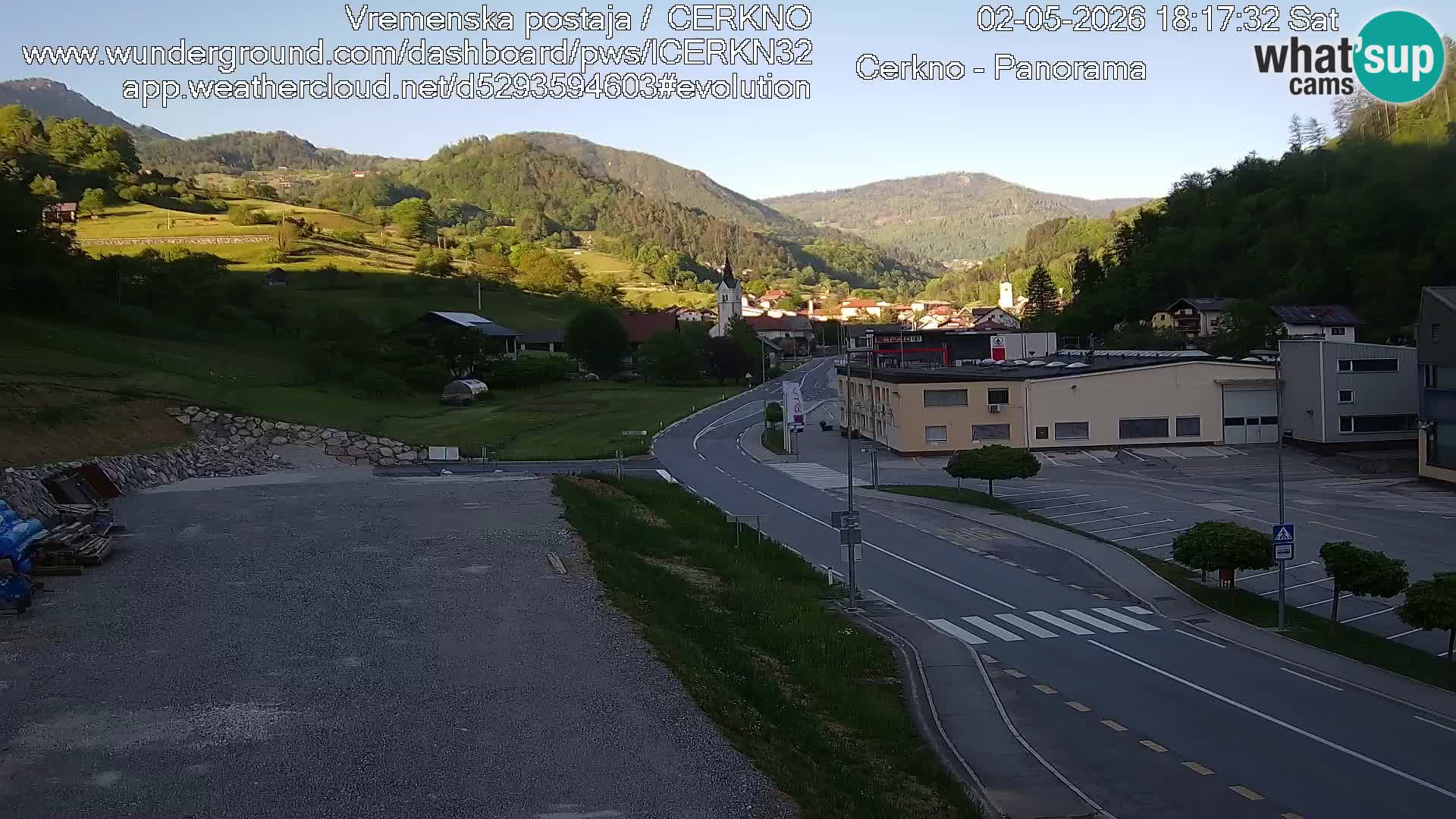 Cerkno vhod v mesto