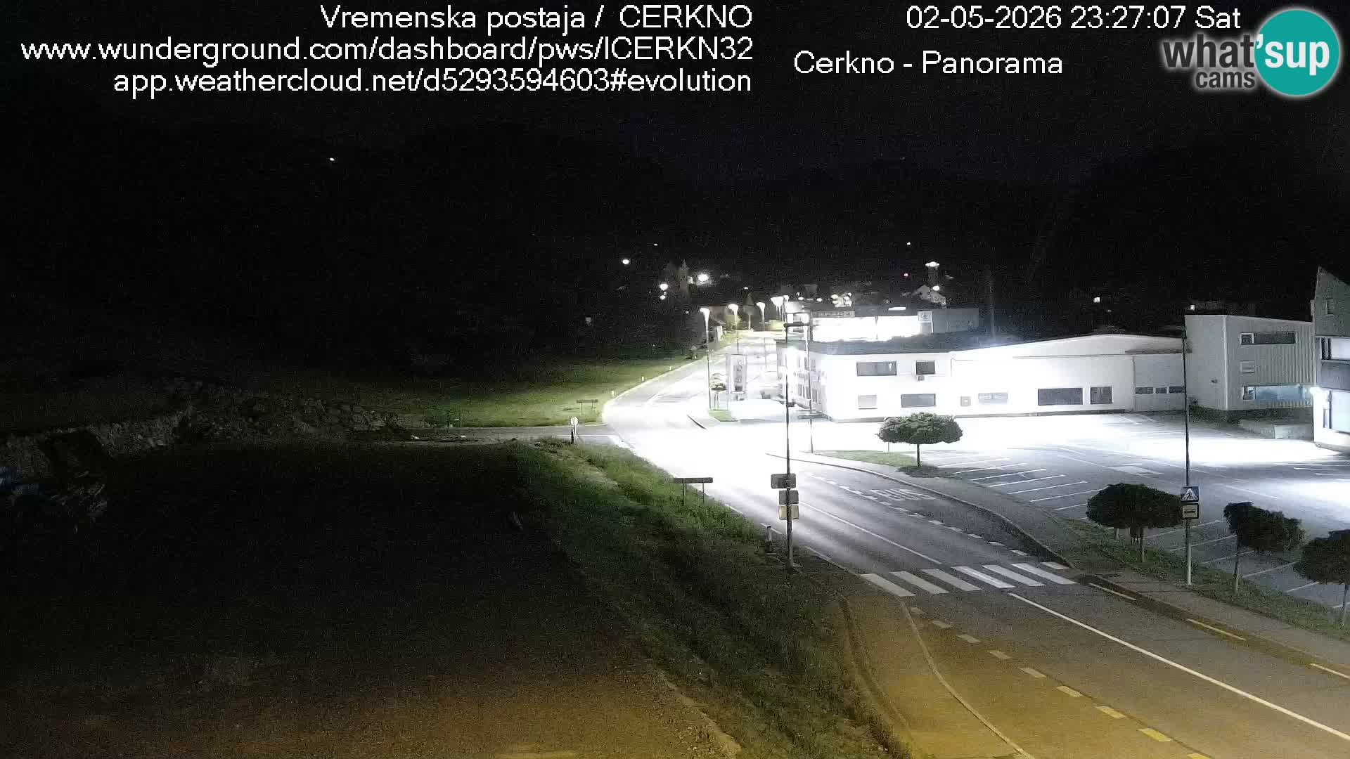 Cerkno ulaz u grad – Kamera uživo