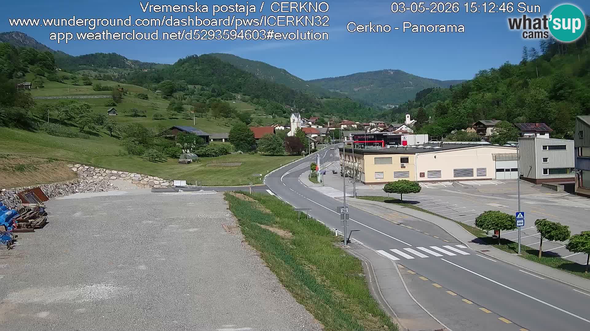 Cerkno vhod v mesto