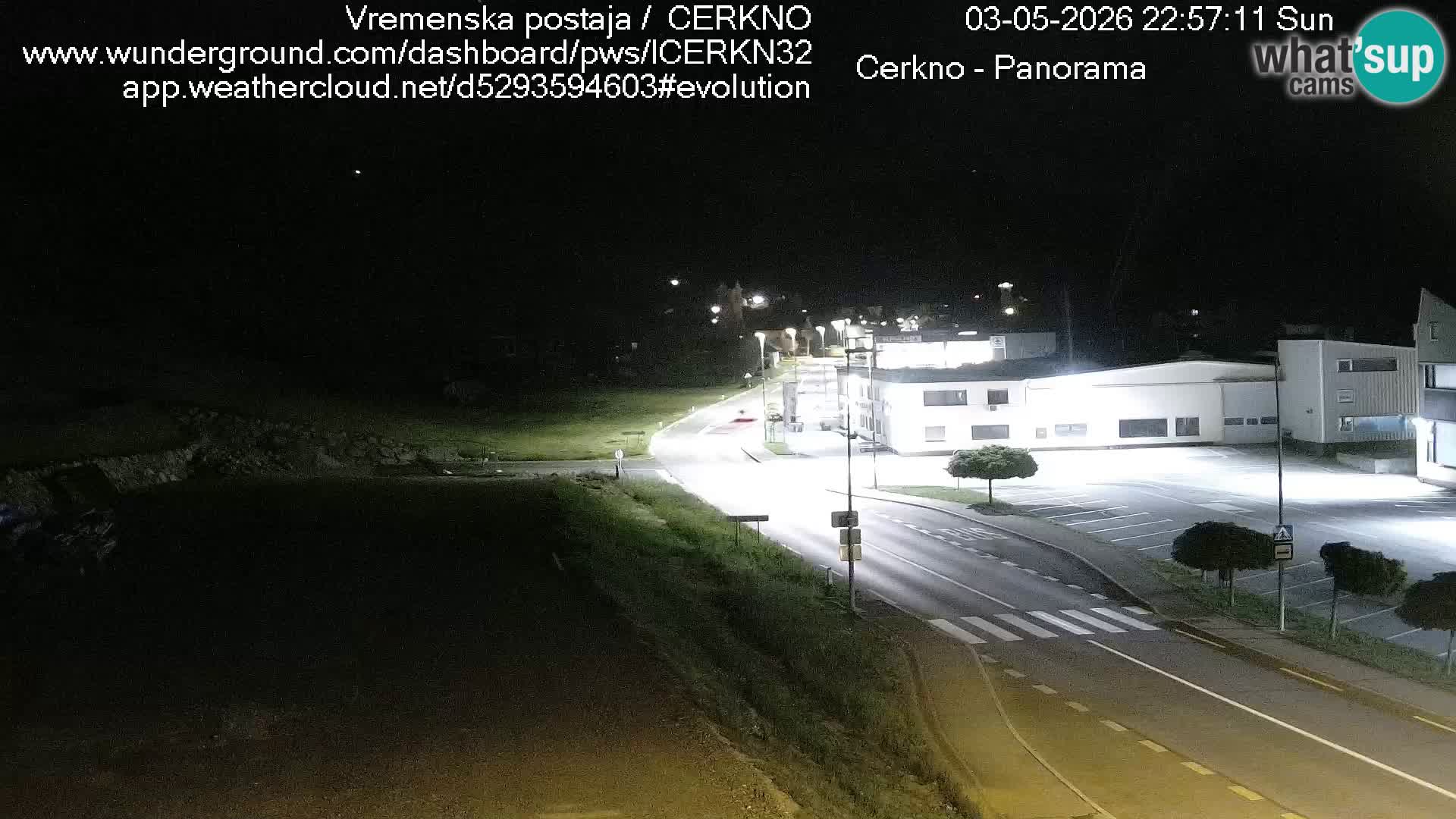 Cerkno Stadteingang Live-Webcam