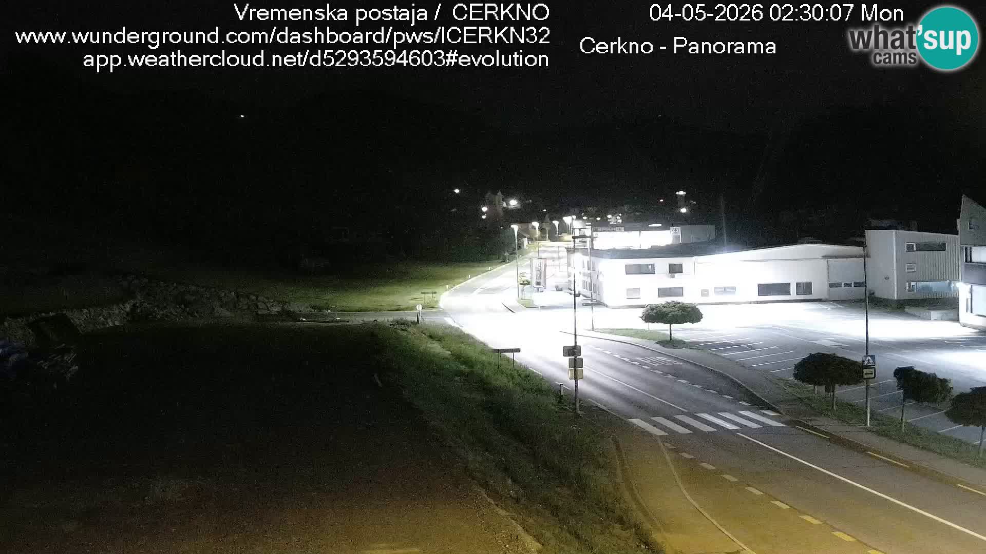 Cerkno Stadteingang Live-Webcam
