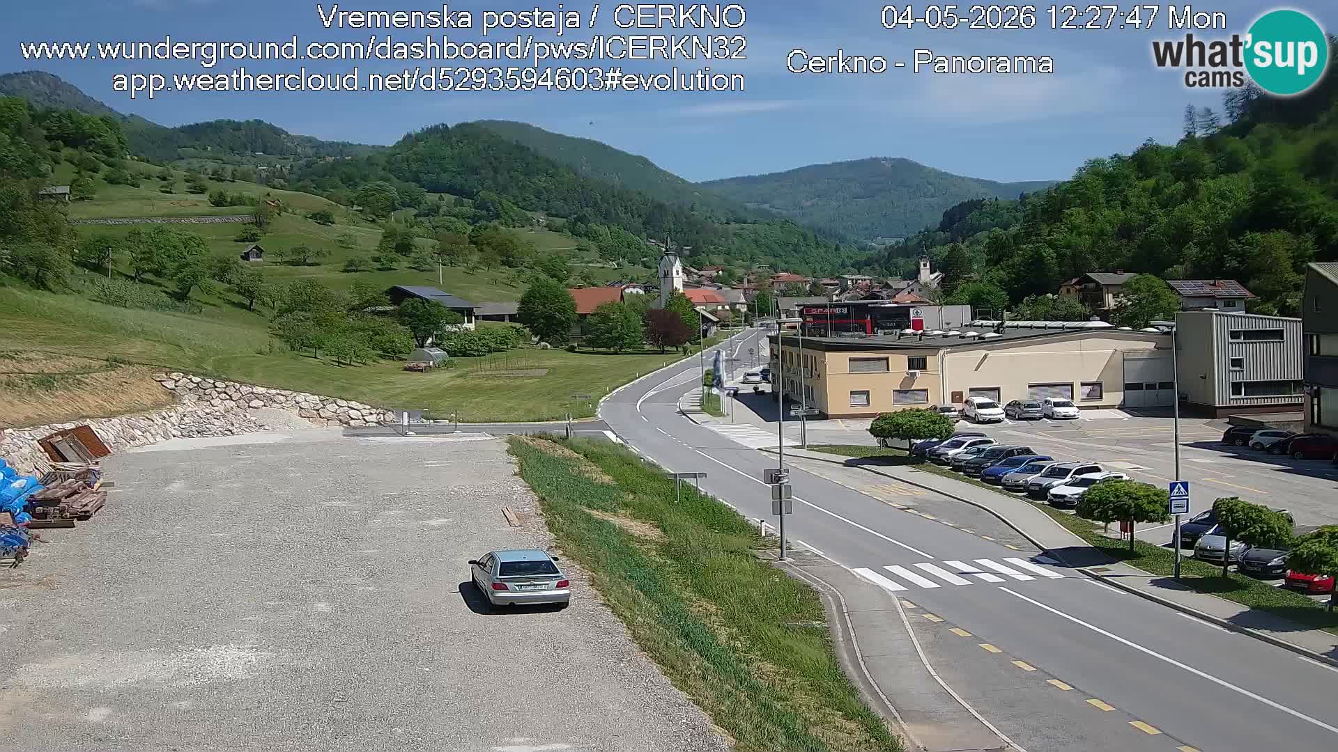 Cerkno vhod v mesto