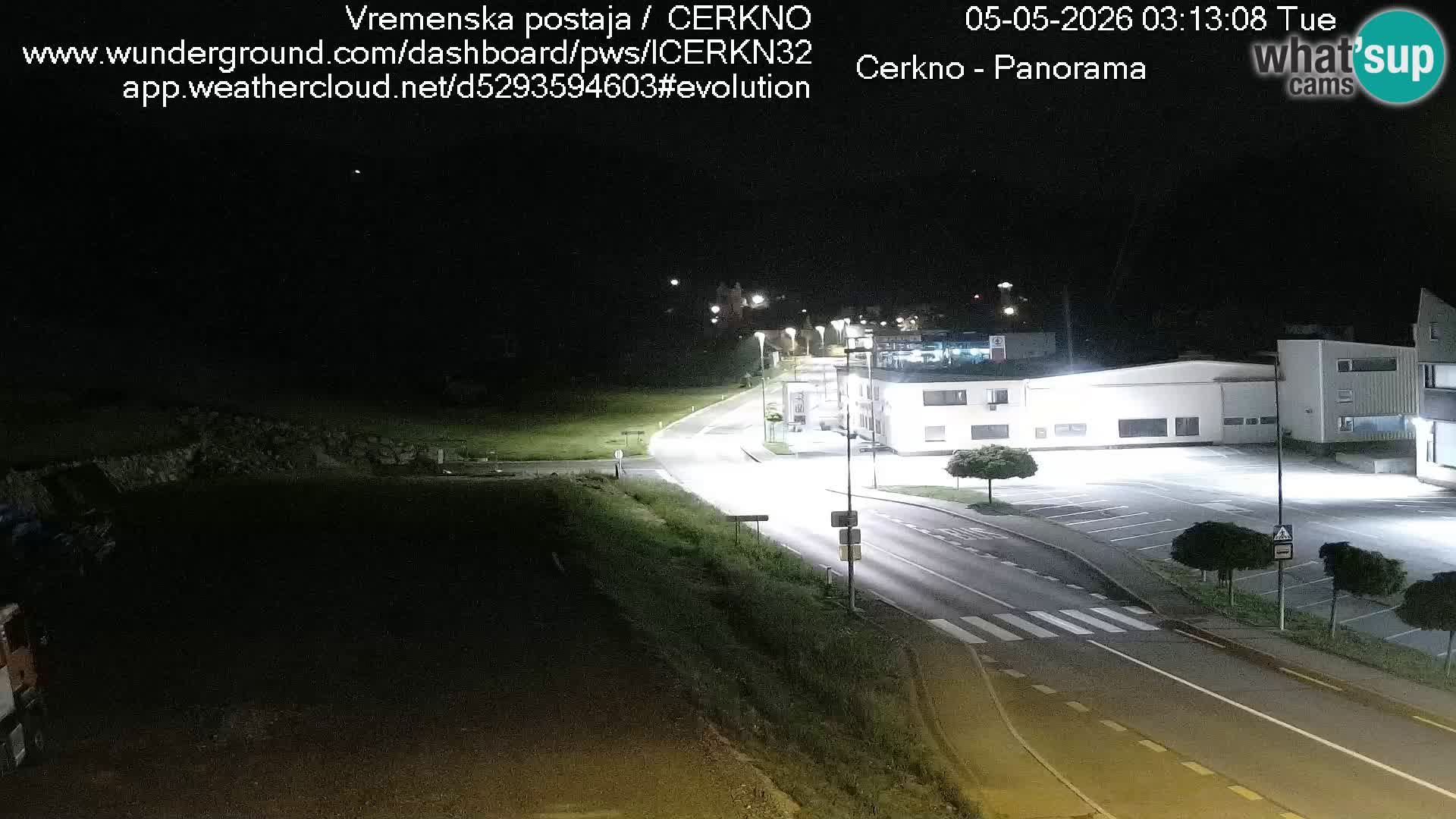 Cerkno Stadteingang Live-Webcam