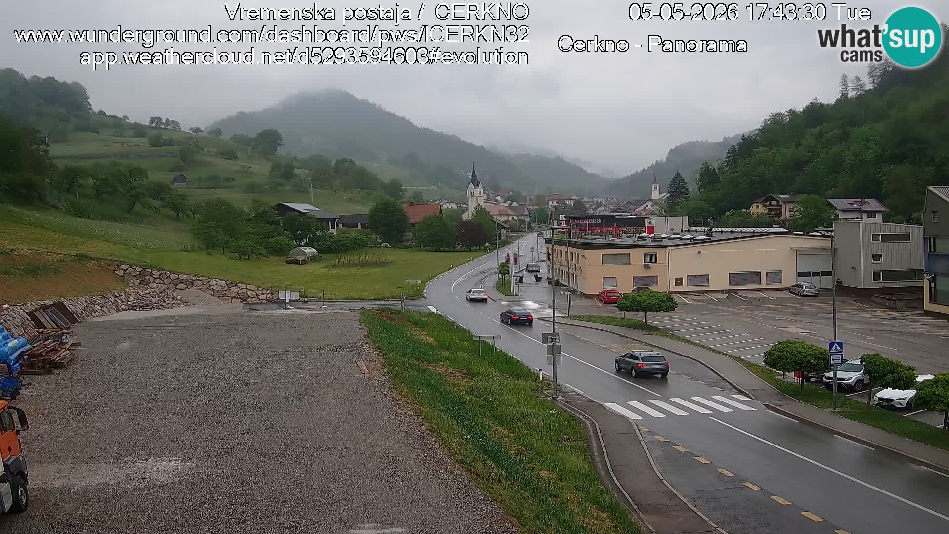 Cerkno vhod v mesto