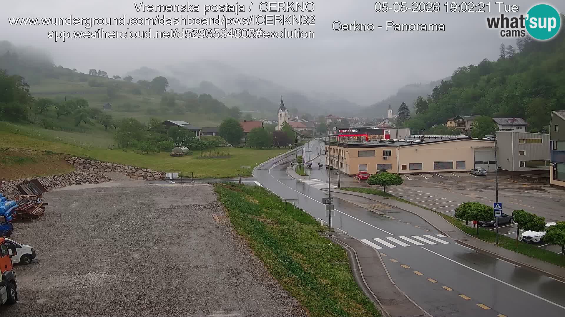 Cerkno vhod v mesto