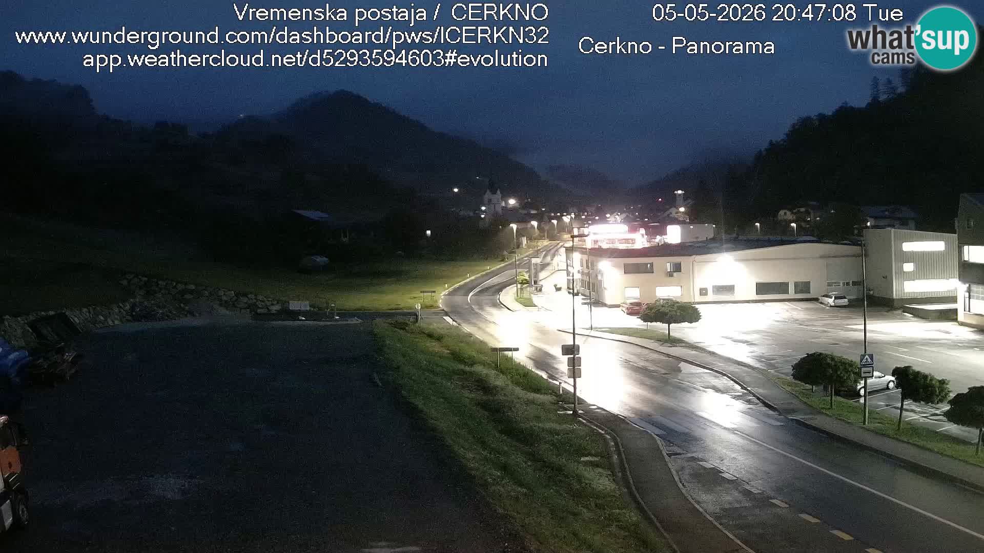 Cerkno Stadteingang Live-Webcam