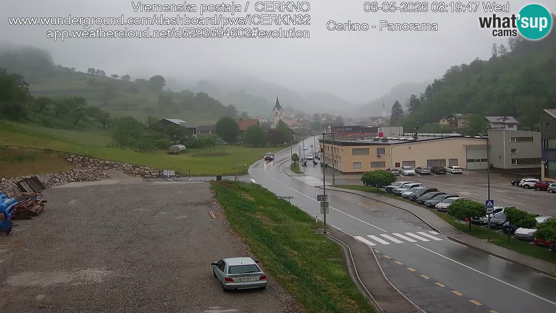 Webcam Ingresso Città di Cerkno