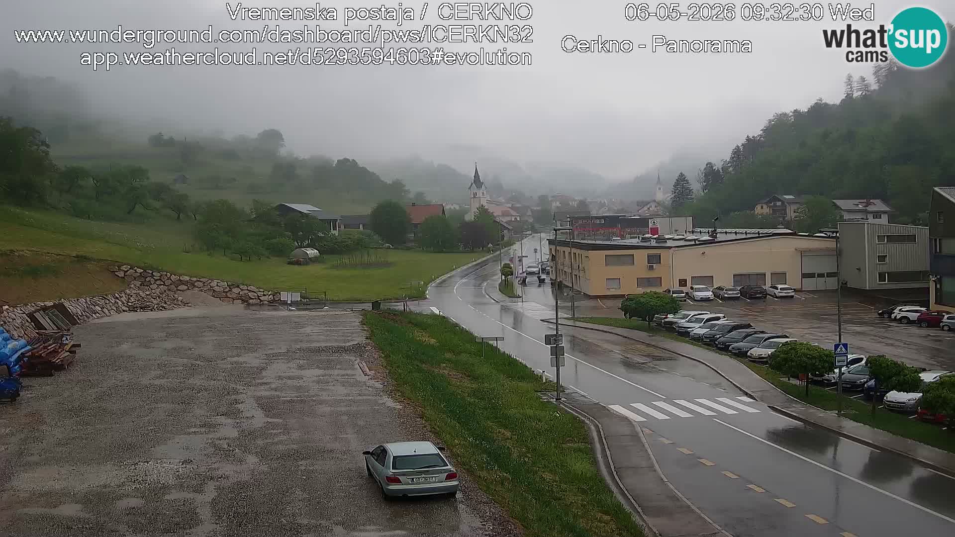 Cerkno Stadteingang Live-Webcam