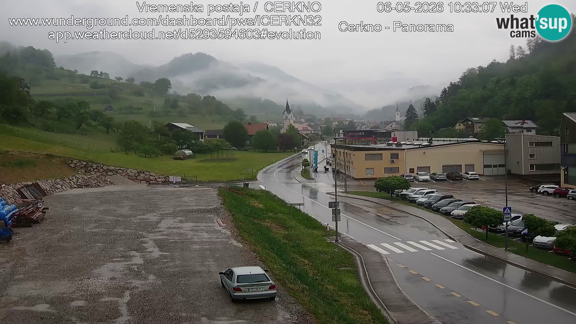Webcam Ingresso Città di Cerkno