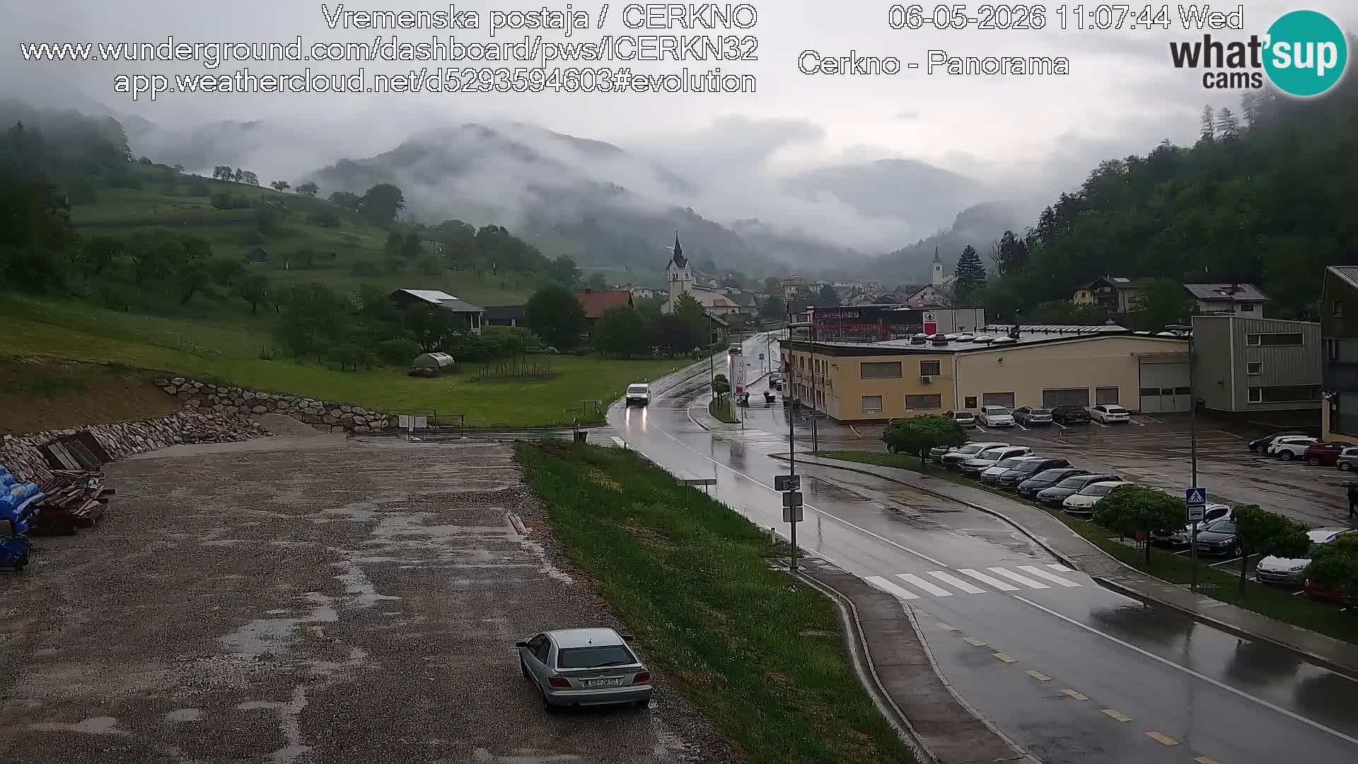 Webcam Ingresso Città di Cerkno